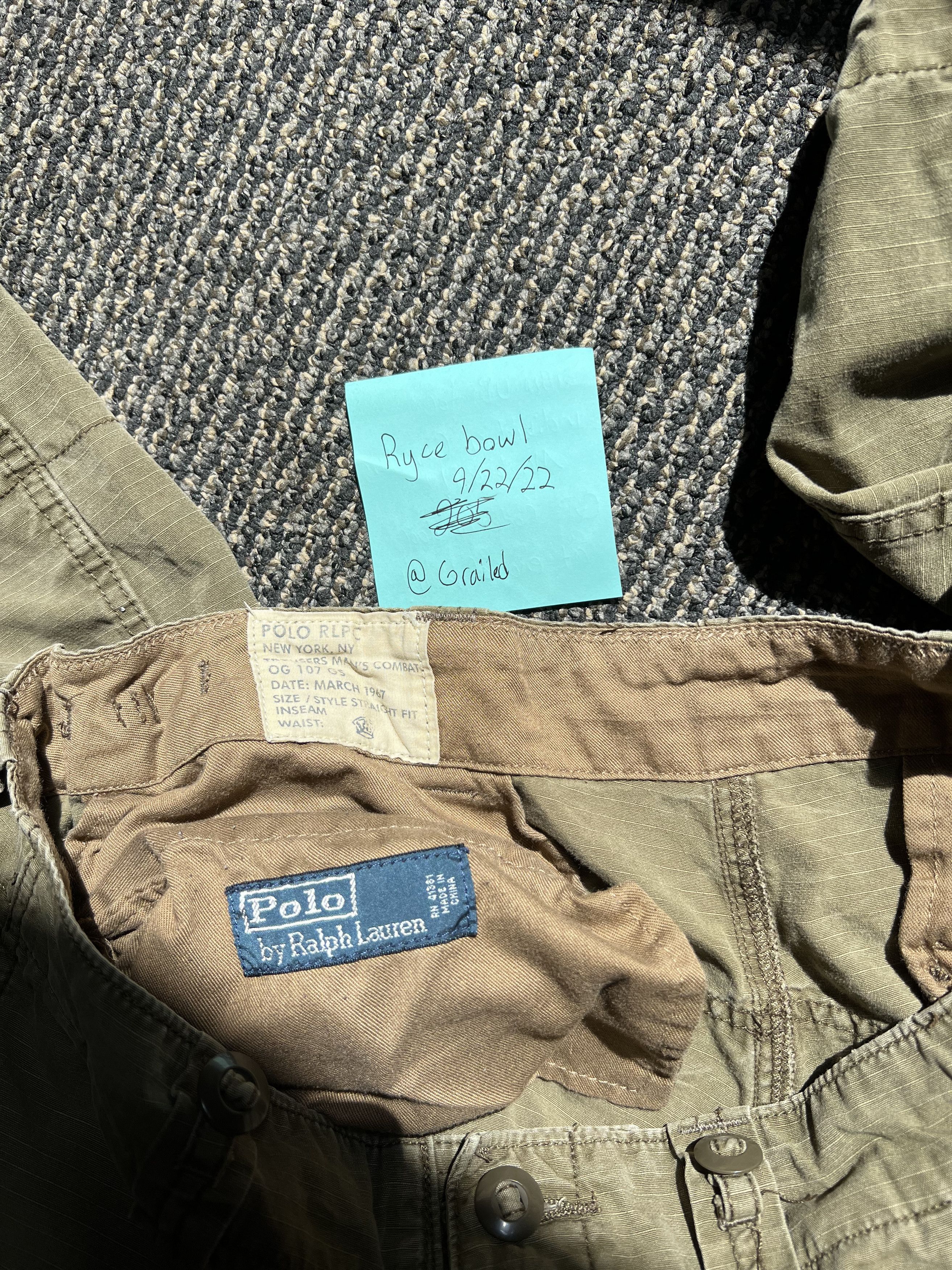 Polo Ralph Lauren 1967 Polo Combat Cargos Size US 32 / EU 48 - 3 Thumbnail