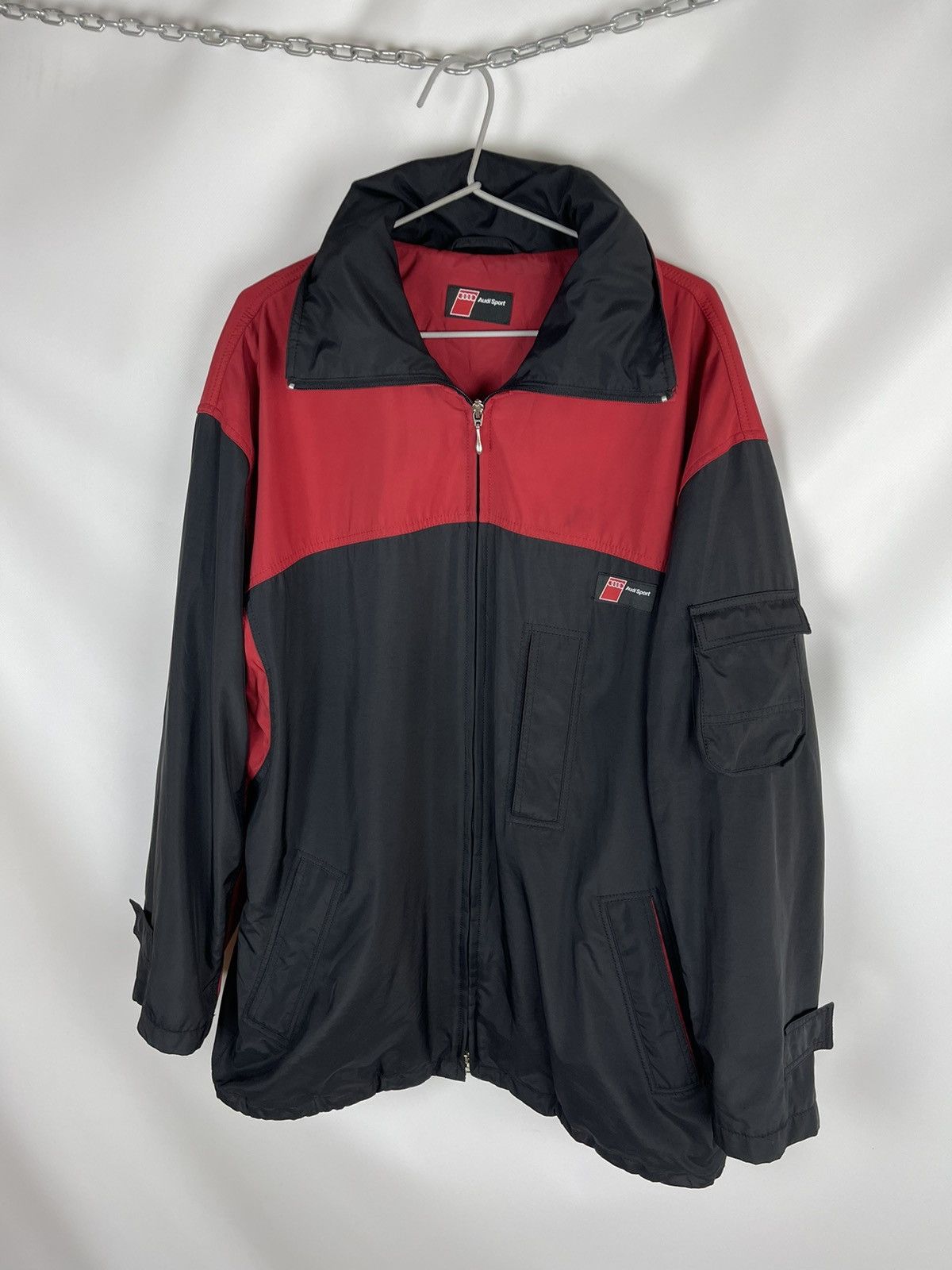 Audi Audi Sport S-Line logo four rings storm jacket Size US XL / EU 56 / 4 - 2 Thumbnail