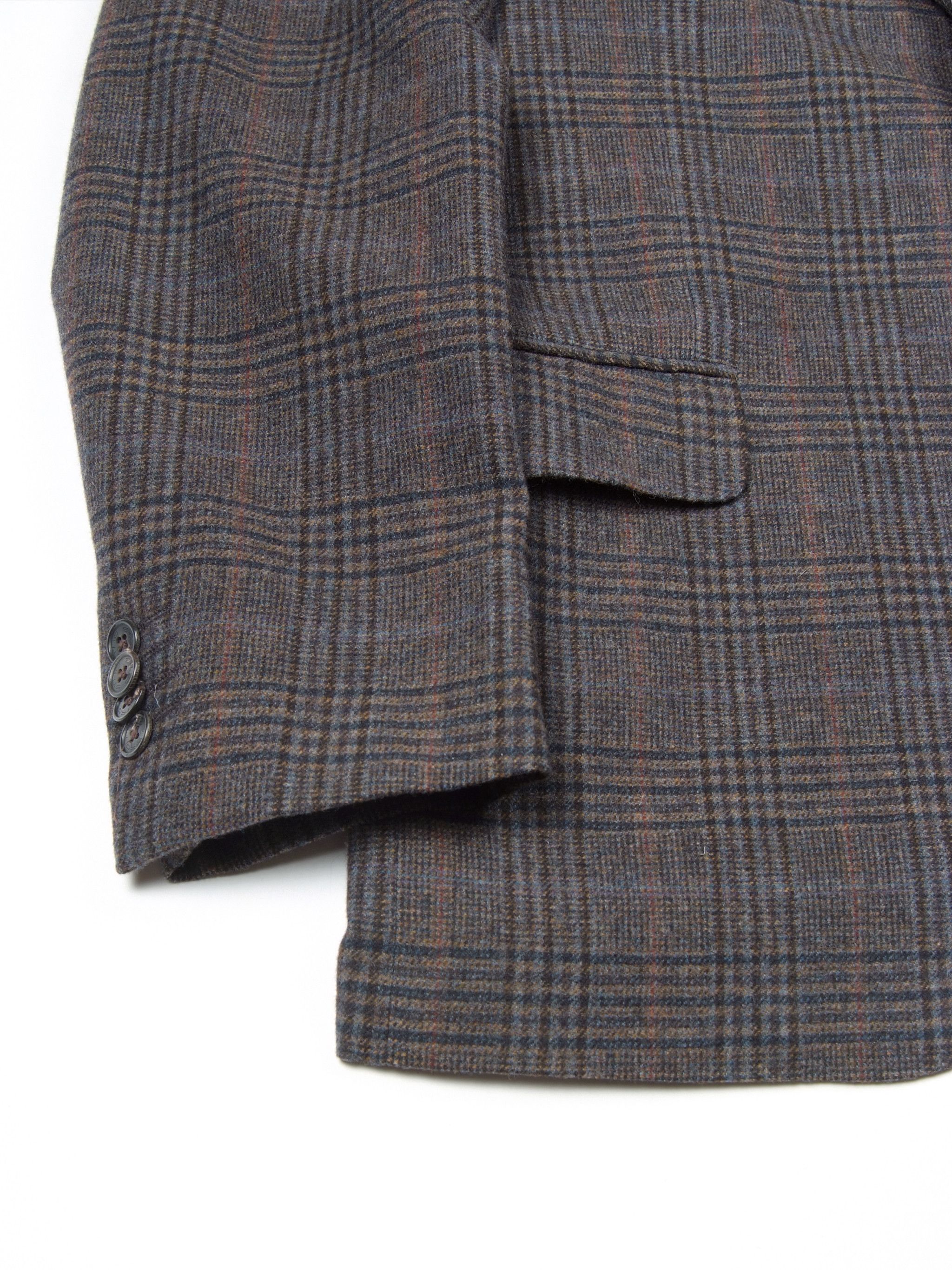 Etro Etro Wool Check Silk Lining 2 Button Blazer Jacket Size 40R - 6 Thumbnail