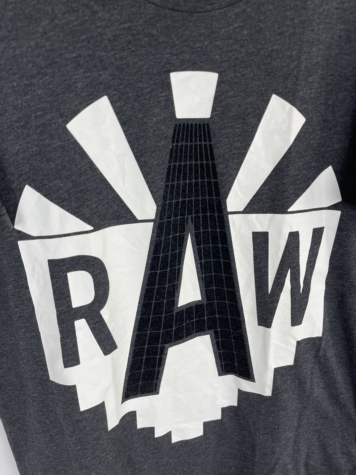G-Star G-Star Raw vodan r tee shirt short sleeve grey big logo Size US M / EU 48-50 / 2 - 5 Thumbnail