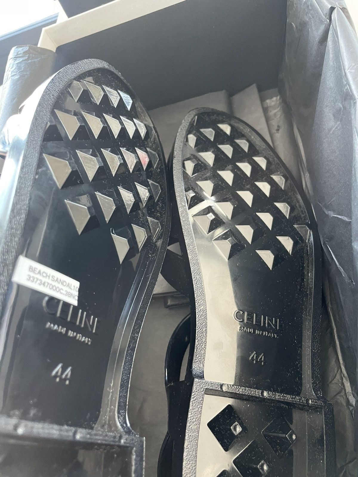Celine × Hedi Slimane Brand NEW YSL Runway Sold Out Sandal Shoes Size US 11 / EU 44 - 5 Thumbnail