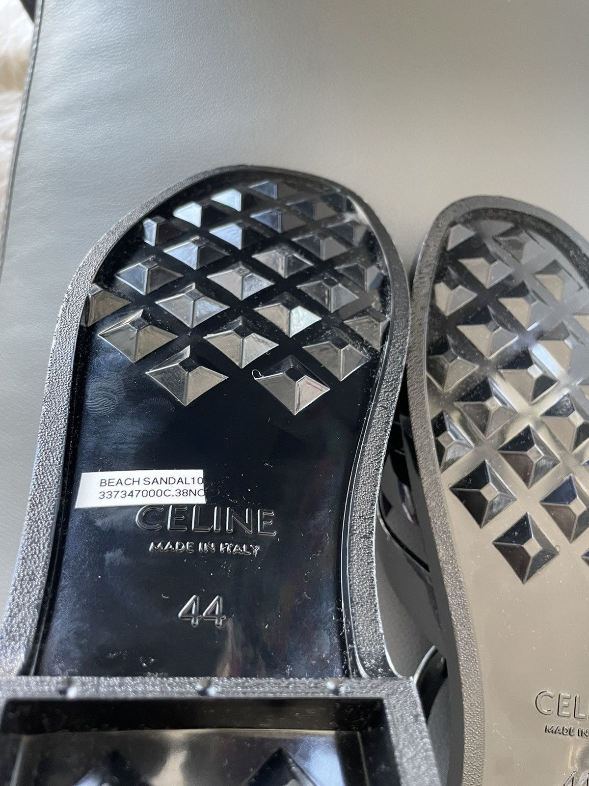 Celine × Hedi Slimane Brand NEW YSL Runway Sold Out Sandal Shoes Size US 11 / EU 44 - 11 Thumbnail