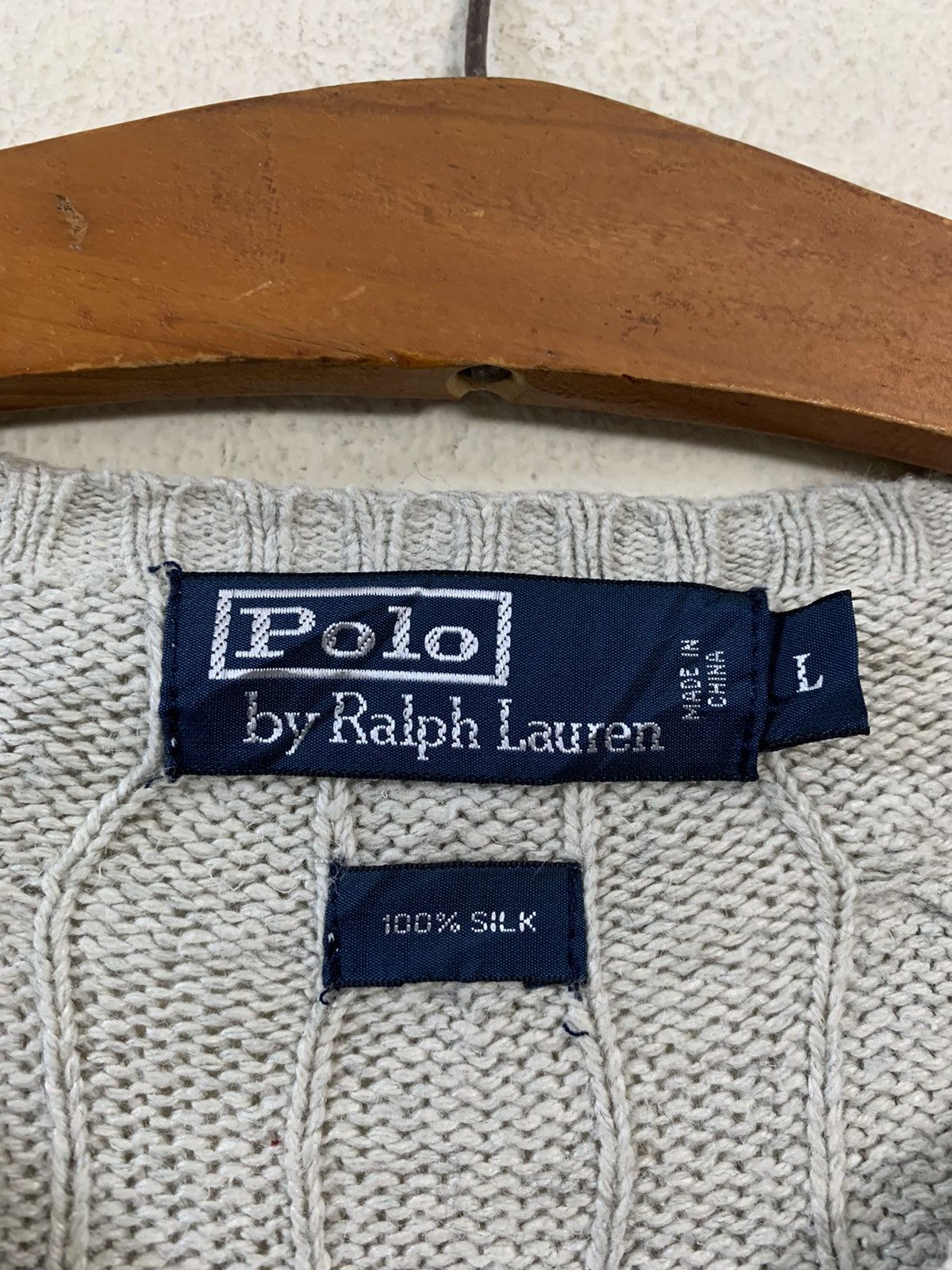 Polo Ralph Lauren Vintage Polo Ralph Lauren Kurt Cobain 100% Silk Knitwear Size US M / EU 48-50 / 2 - 5 Thumbnail