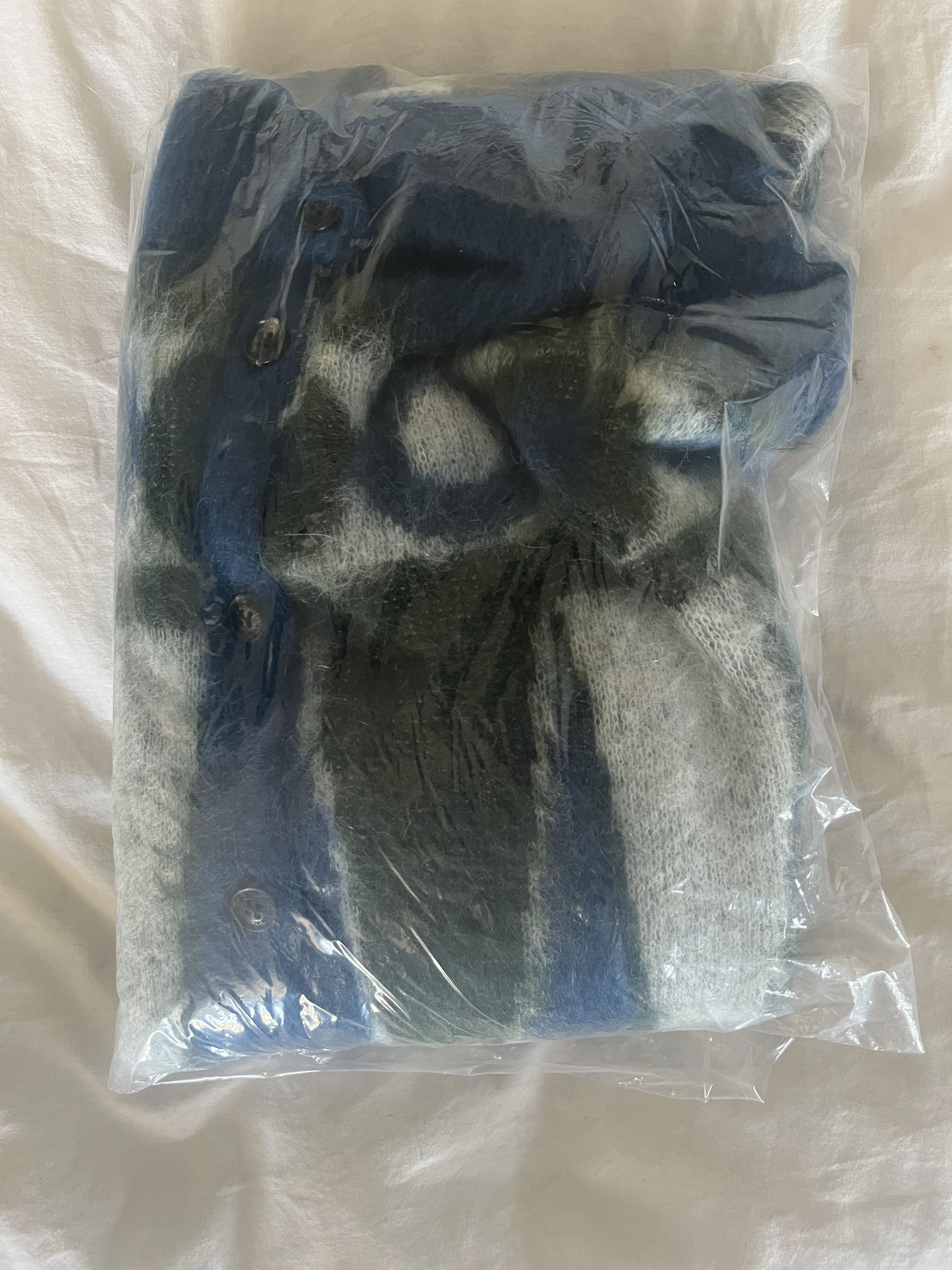 Amiri AMIRI BACKGAMMON BRUSHED CARDIGAN Size US L / EU 52-54 / 3 - 6 Thumbnail