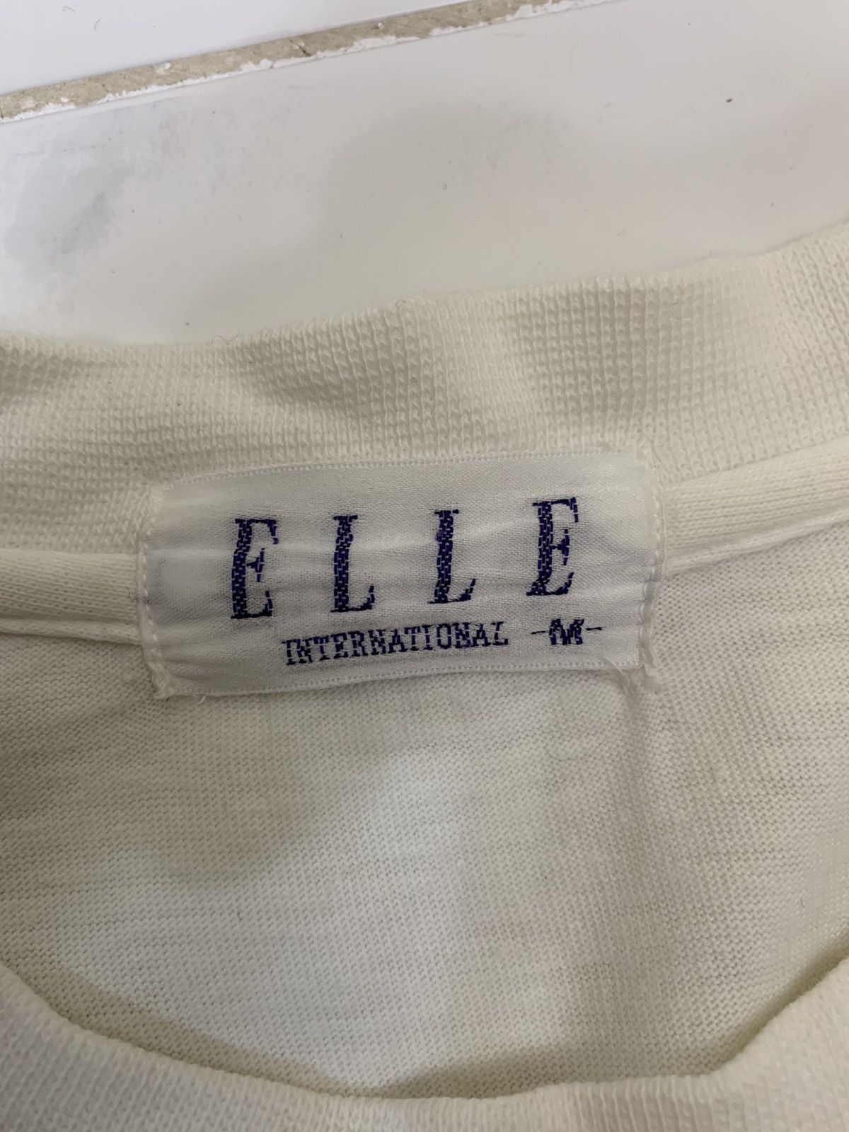 Other Elle Paris Spellout Tshirt Size US M / EU 48-50 / 2 - 9 Thumbnail