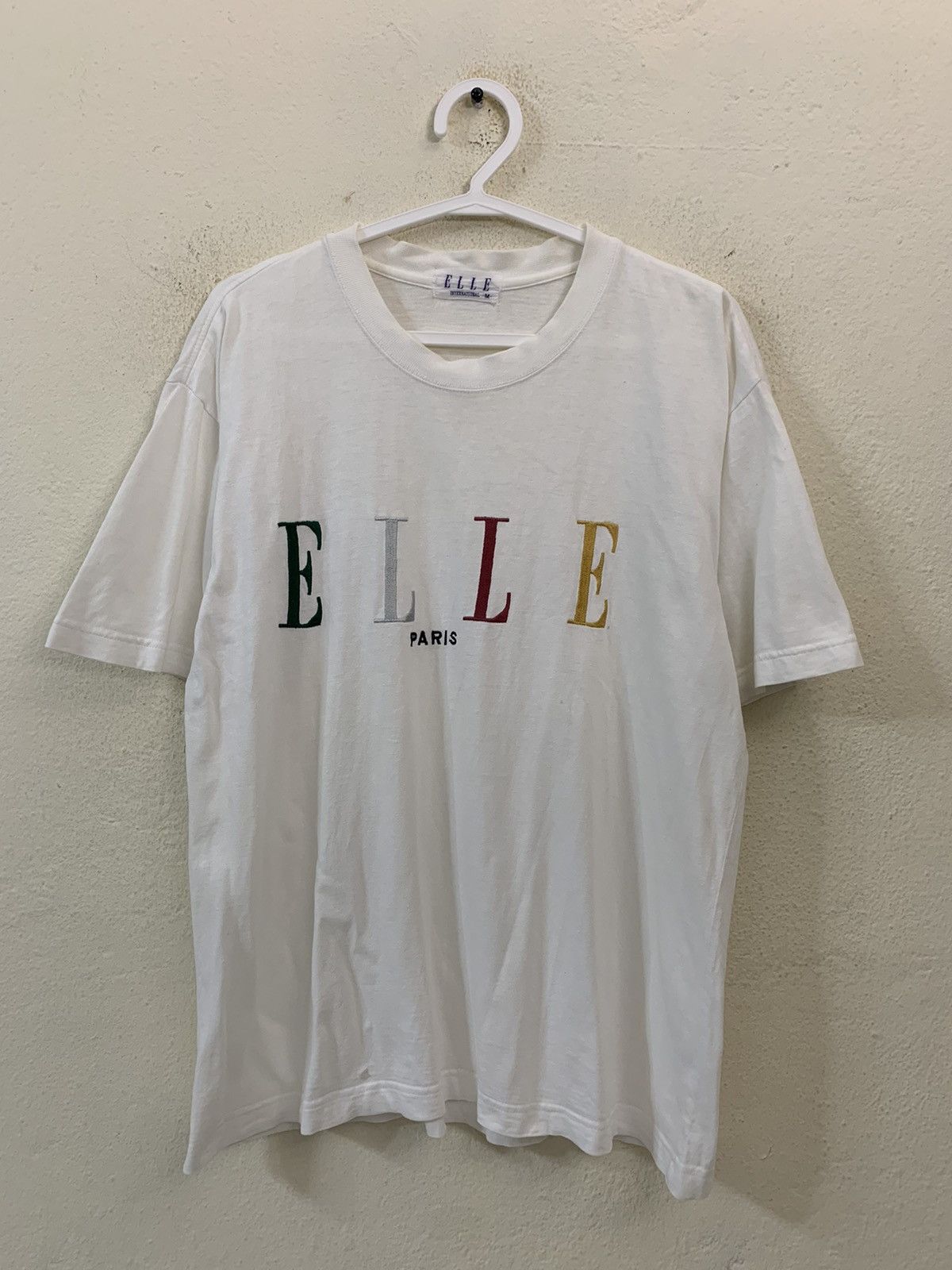 Other Elle Paris Spellout Tshirt Size US M / EU 48-50 / 2 - 1 Thumbnail