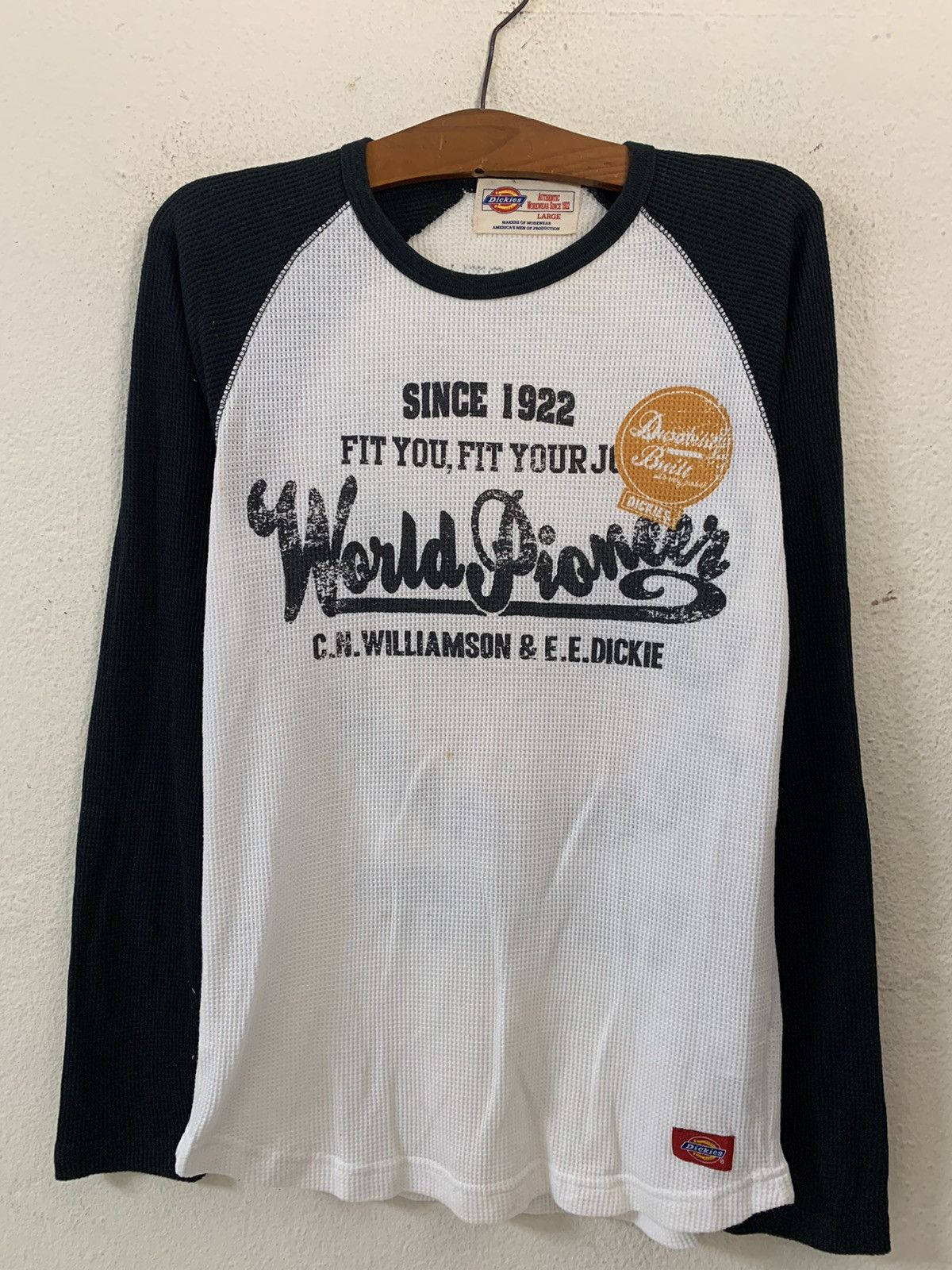 Dickies Dickies World Pioneer Long Sleeve Tshirt Size US S / EU 44-46 / 1 - 1 Thumbnail