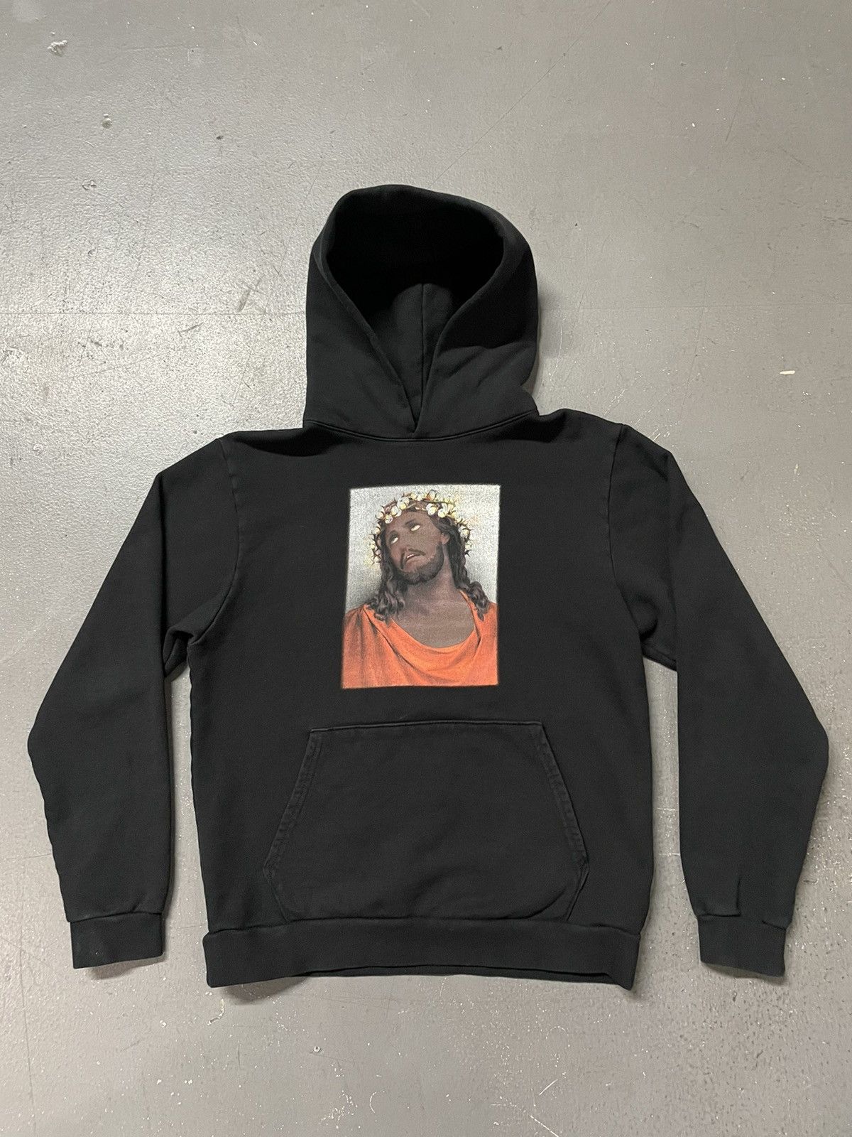 DENIM TEARS Denim Tears Jesus Crown Of Cotton Hoodie Size Small Size US S / EU 44-46 / 1 - 1 Thumbnail