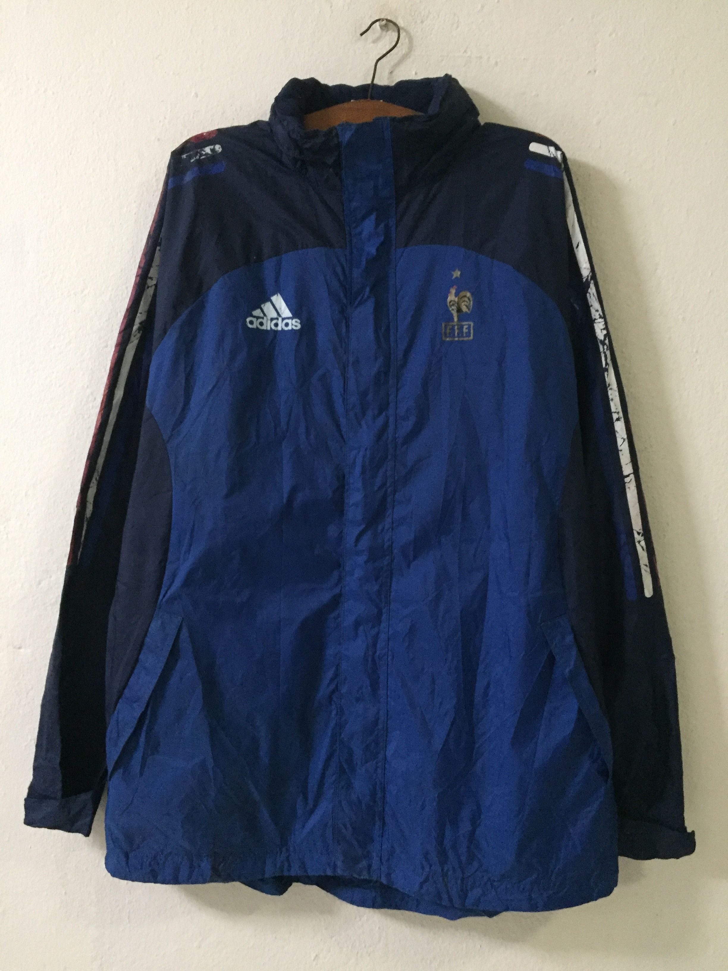 Vintage Adidas France Windbreaker Jacket
