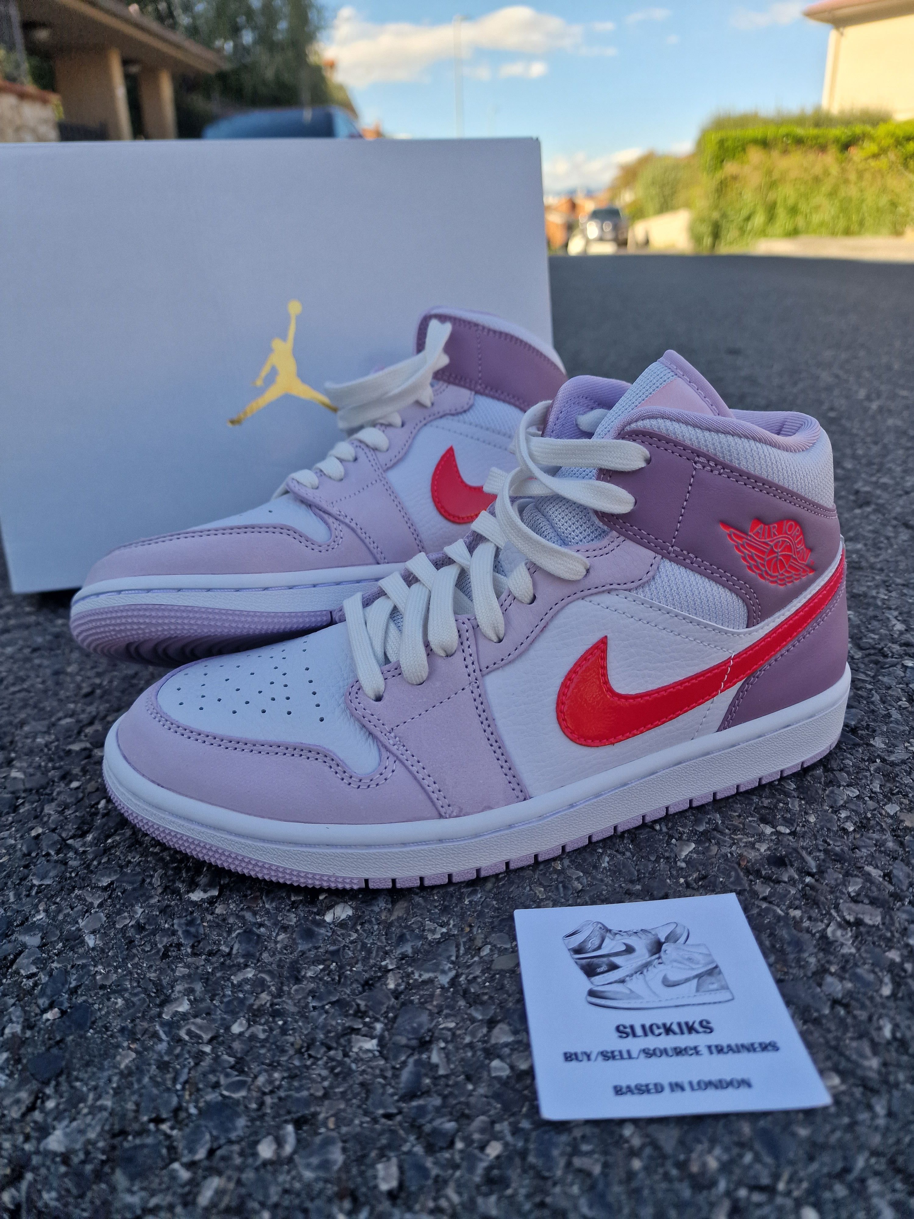 Nike Air Jordan 1 Mid Valentine's Day 2022 UK 8.5 | Grailed