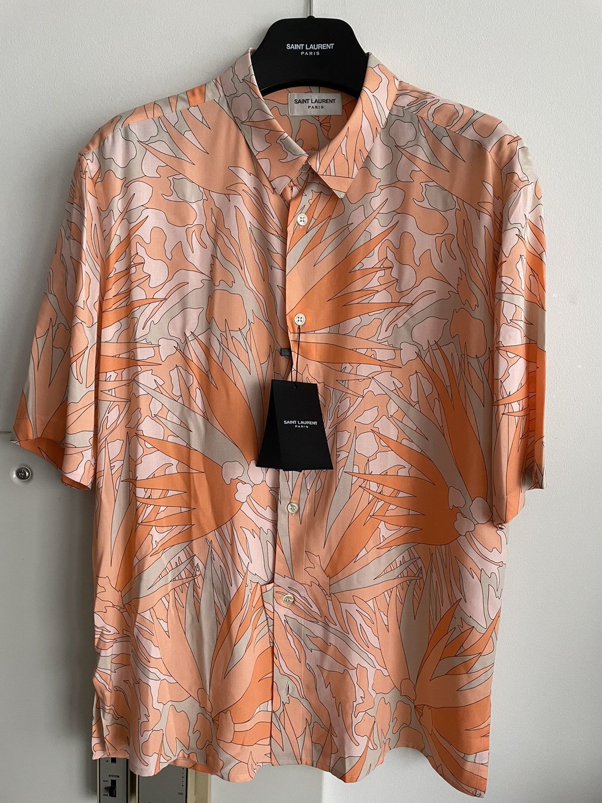 Super Runway Limited Edition Saint Laurent Floral Shirt