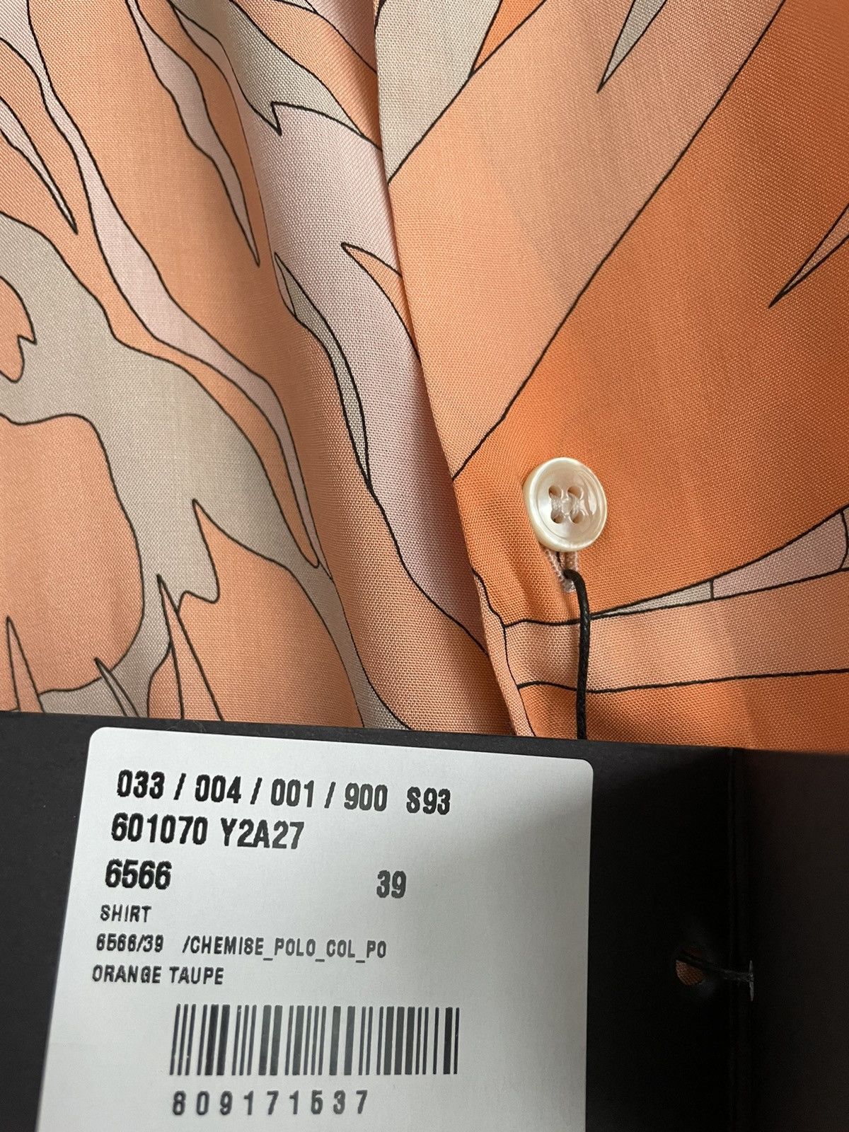 Saint Laurent Paris Rare Super Runway Limited Edition Brand New Viscose Shirt Size US M / EU 48-50 / 2 - 10 Thumbnail