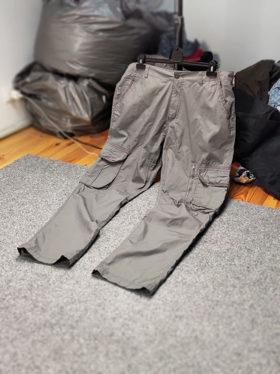 Japanese Brand Vintage 90's Cargo Pants Travis Scott Japan Zip Pocket Size US 36 / EU 52 - 20 Thumbnail