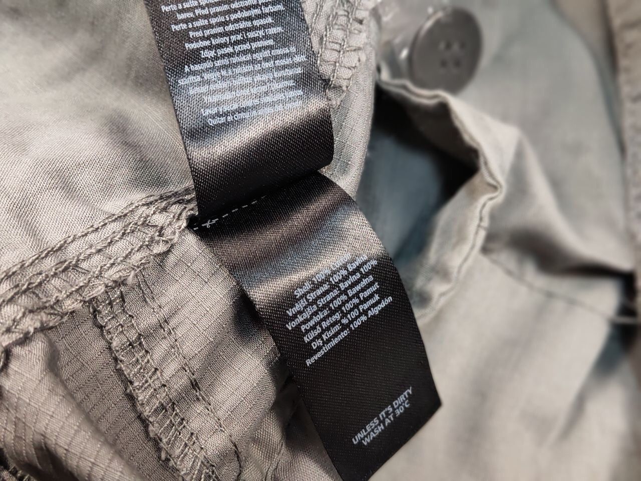 Japanese Brand Vintage 90's Cargo Pants Travis Scott Japan Zip Pocket Size US 36 / EU 52 - 19 Thumbnail