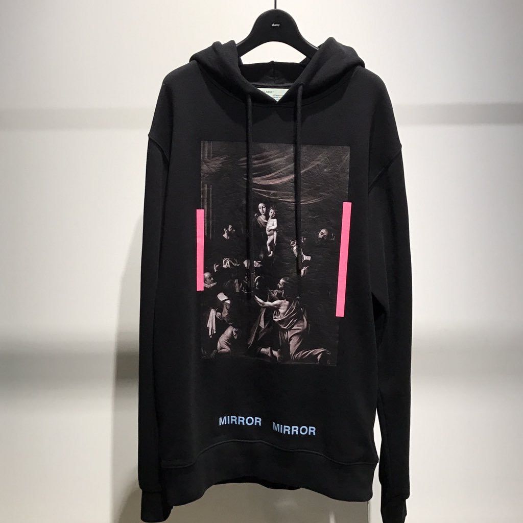 Off white 2025 caravaggio hoodie ss17