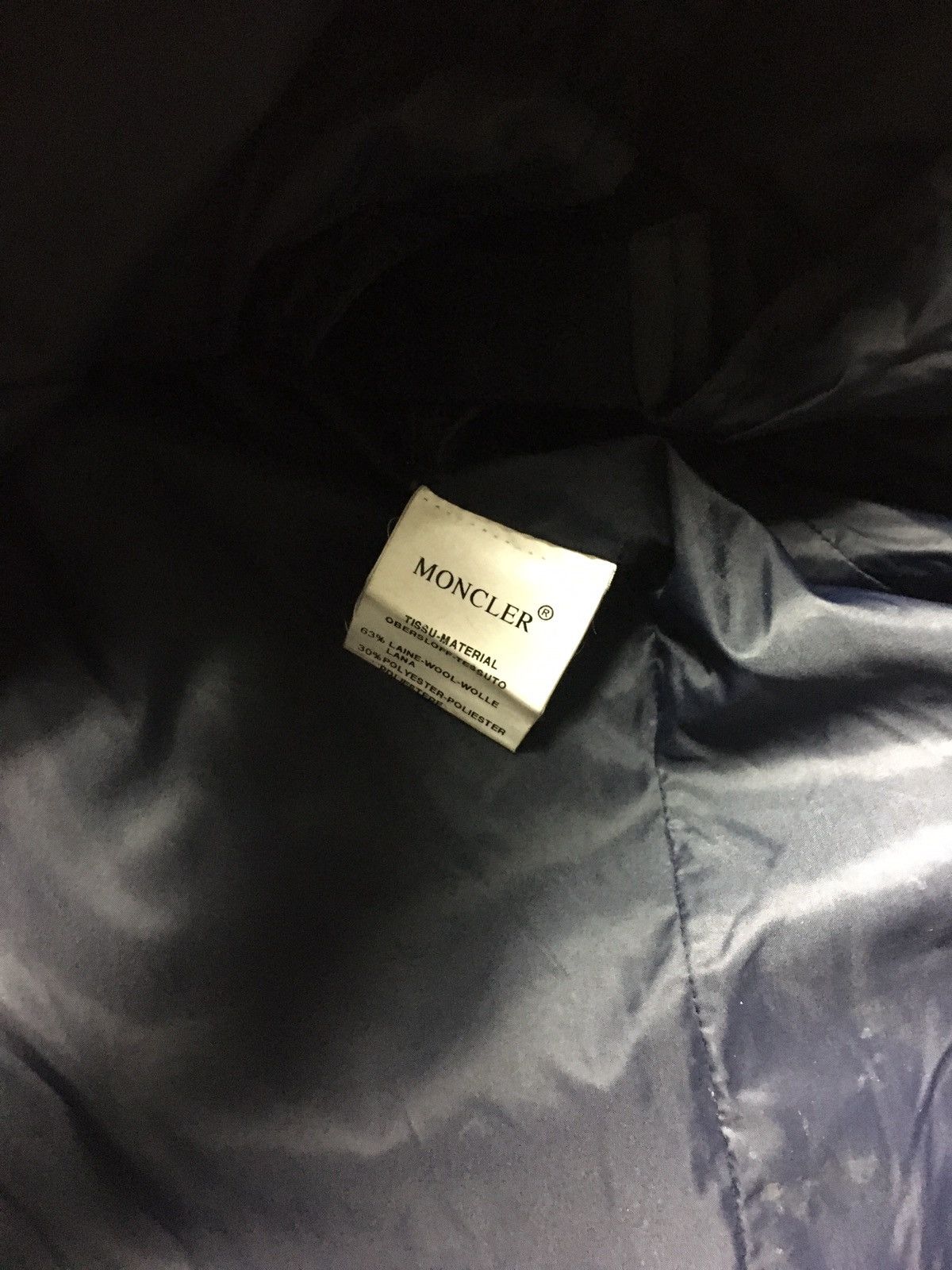 Moncler × Vintage Vintage Moncler wool jacket Size US L / EU 52-54 / 3 - 4 Thumbnail