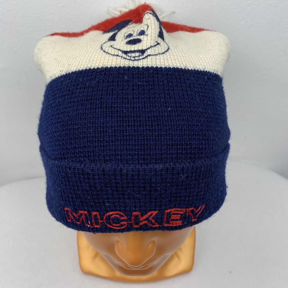 Disney Vintage Mickey Mouse Beanie Hats / Snow Cap Size ONE SIZE - 3 Thumbnail