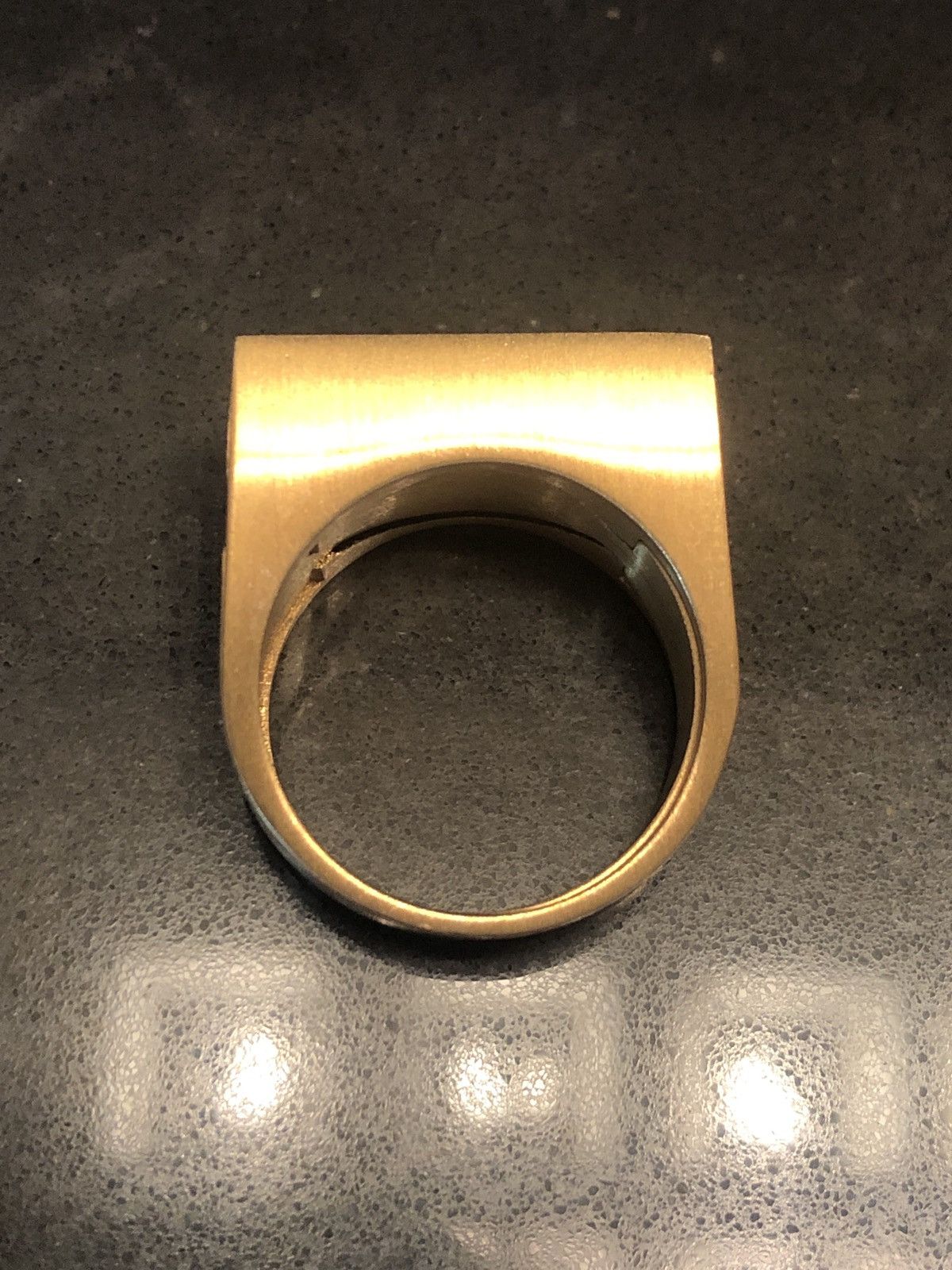 アクセサリー HUF CIRCLE H STASH RING HUF CIRCLE H STASH RING 21号 リング