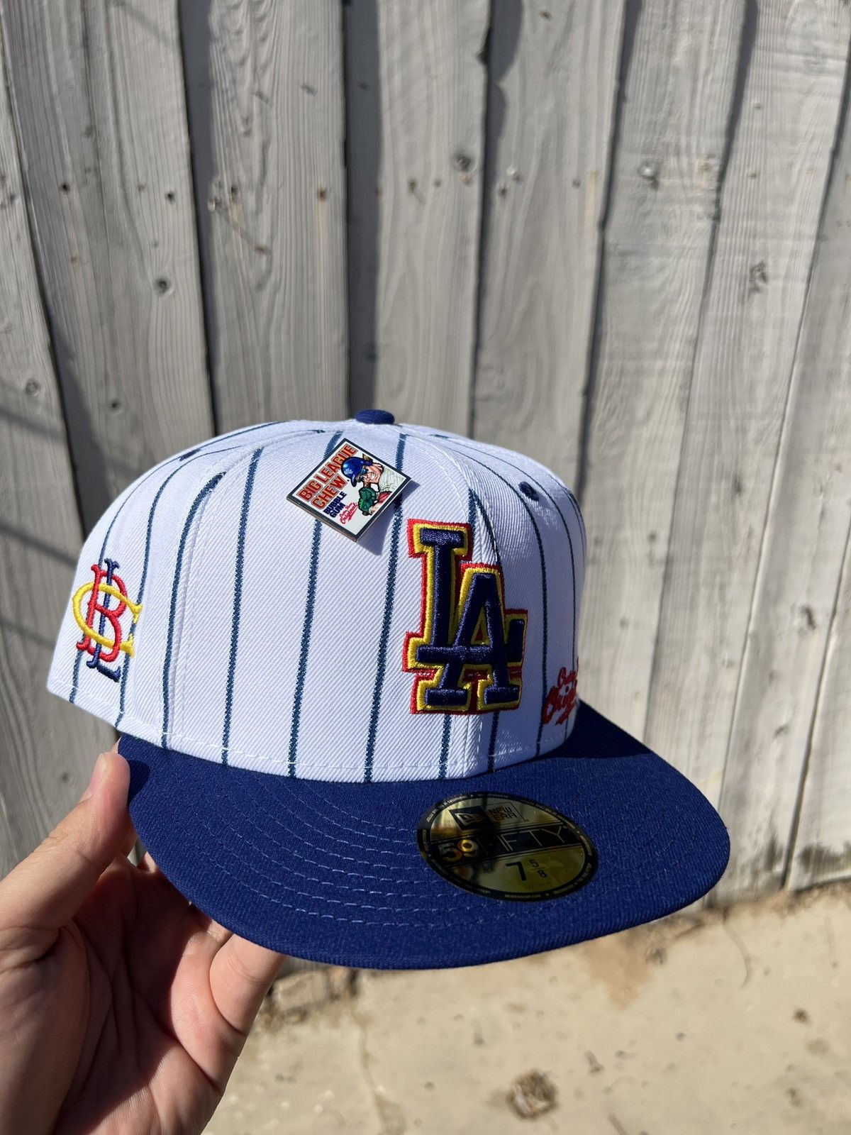 Lids Los Ángeles Dodgers, big chew bubblegum collab with lids | Grailed