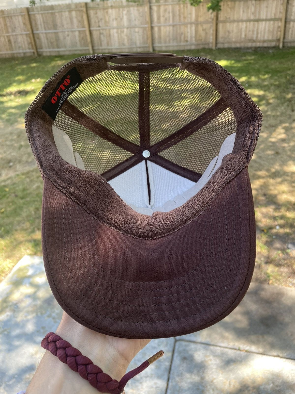 Otto I’m Faded Brown Foam Trucker Hat Funny Size ONE SIZE - 4 Thumbnail
