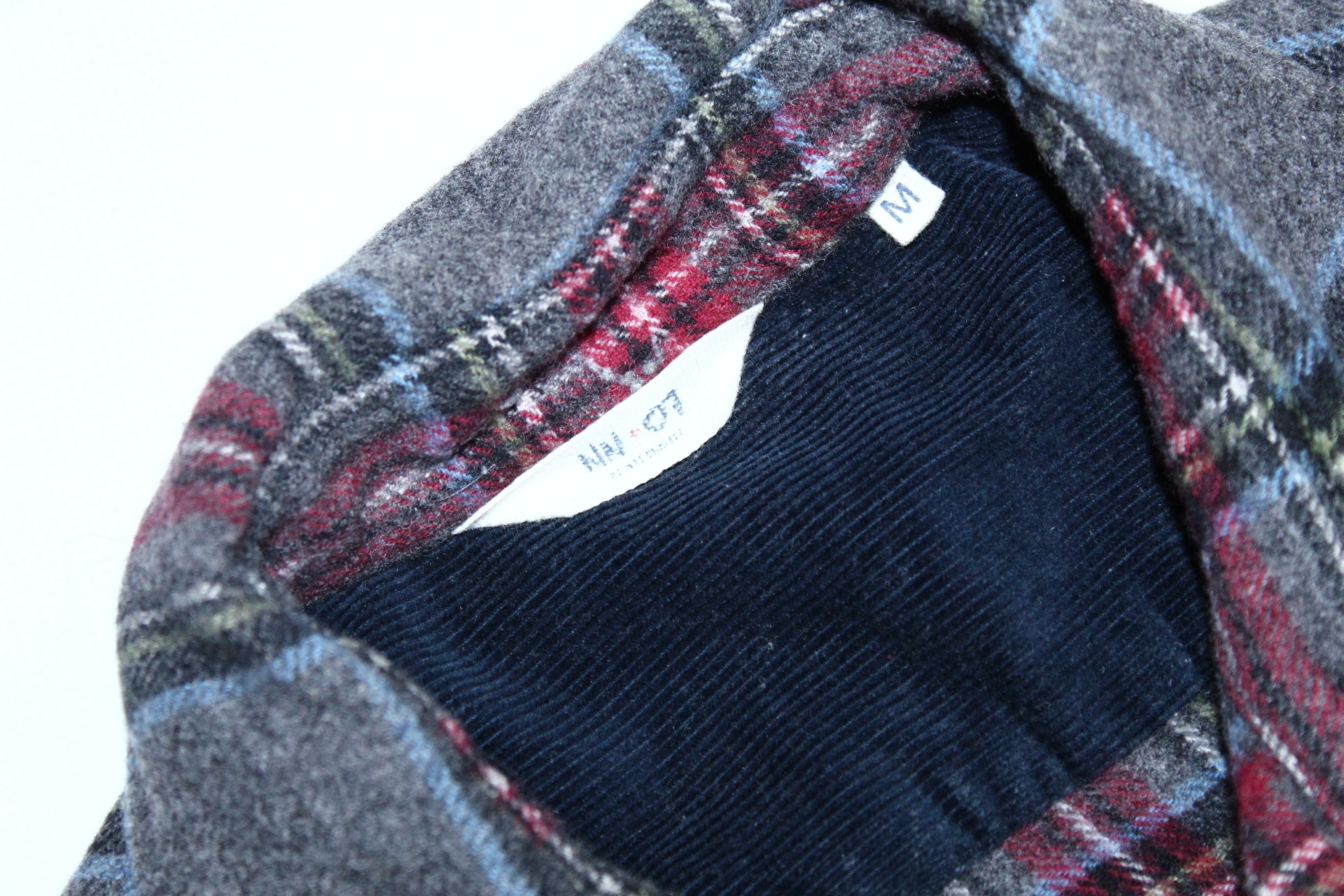 NN07 NN07 Andreas Lumberjack Plaid Brush Wool Overshirt Size US M / EU 48-50 / 2 - 5 Thumbnail