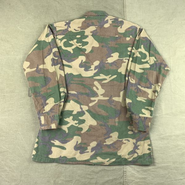 Vintage Vintage 1970 ERDL Camo Jungle Military Poplin Ripstop Jacket ...