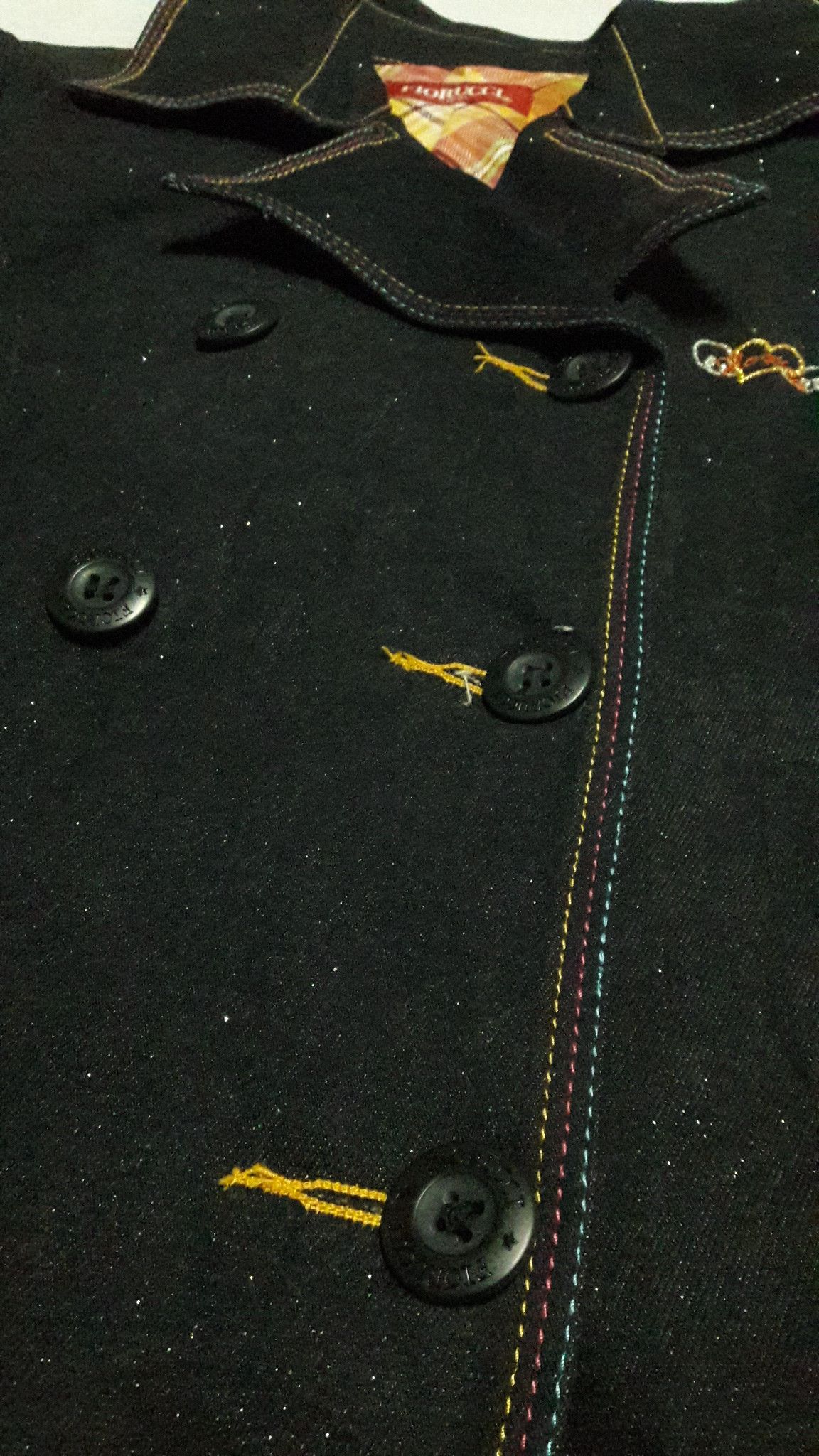 Fiorucci Fiorucci Denim Jacket / Blazer / coat Deadstock Size XXS / US 00 / IT 34 - 7 Thumbnail