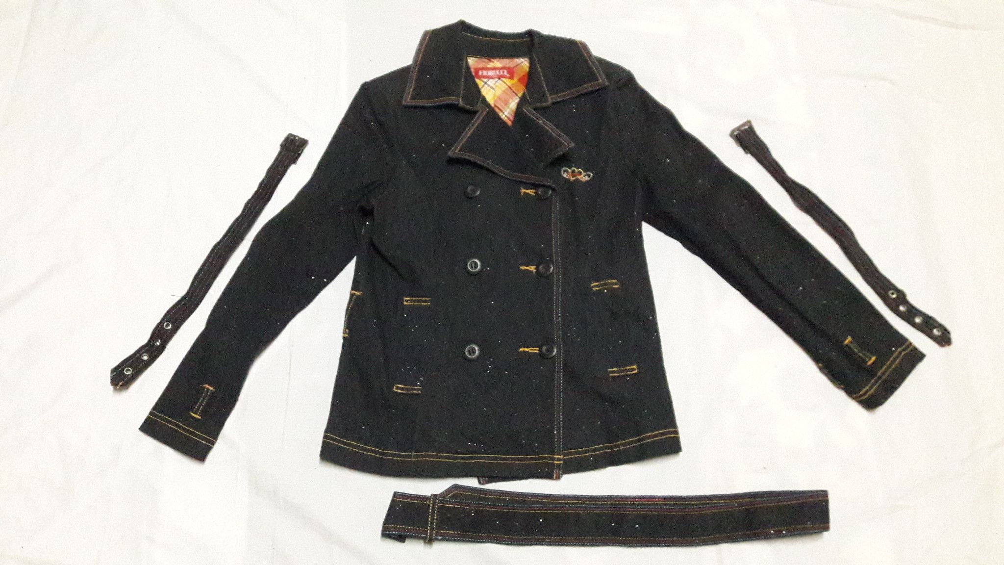 Fiorucci Fiorucci Denim Jacket / Blazer / coat Deadstock Size XXS / US 00 / IT 34 - 1 Thumbnail