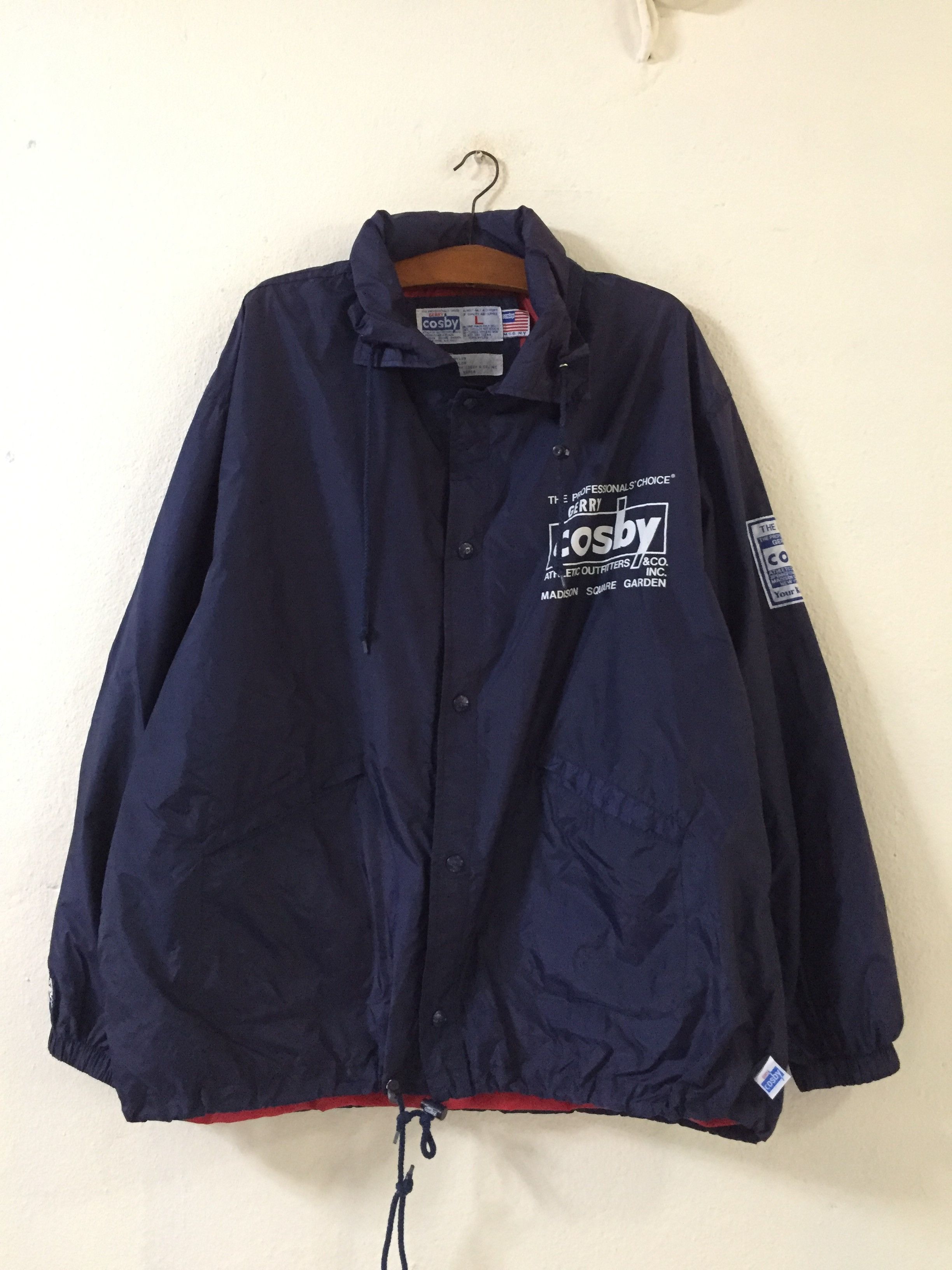 【Gerry Cosby】ナイロンジャケット M 黒 Gerry Cosby Windbreaker Jacket