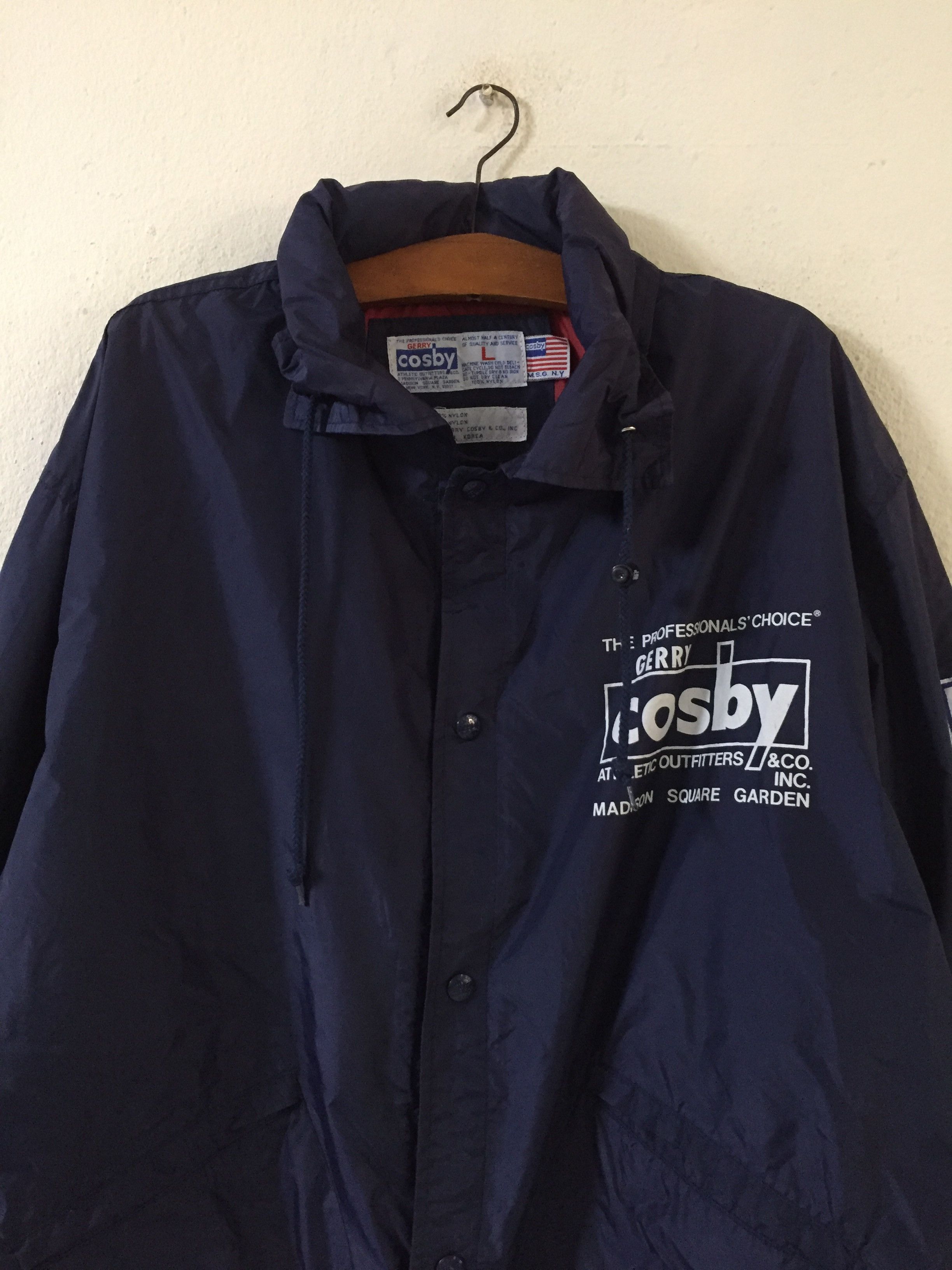 【Gerry Cosby】ナイロンジャケット M 黒 Gerry Cosby Windbreaker Jacket