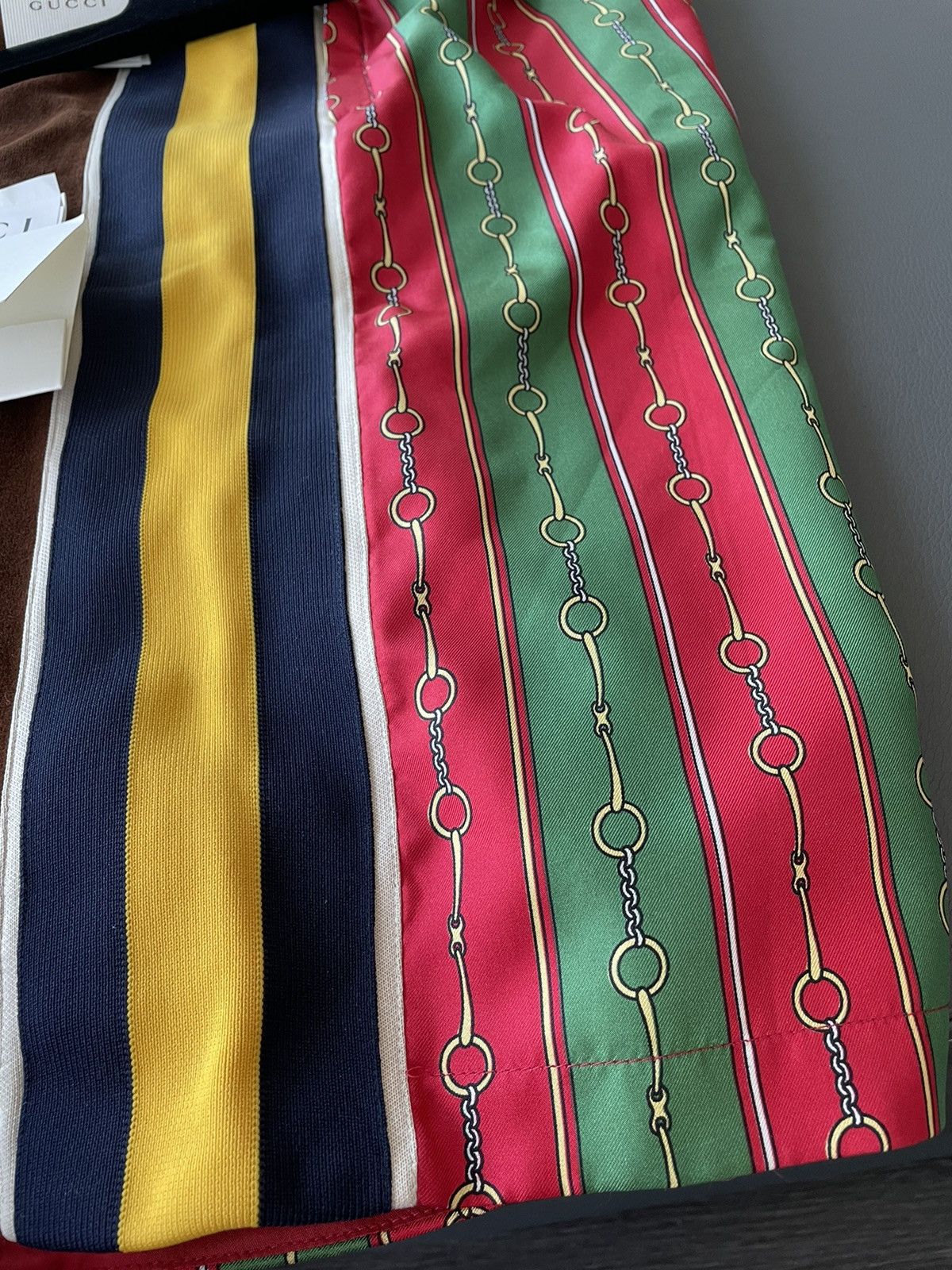 Gucci Rare $1,650 Brand New Super Runway Velvet Horsebit Shorts Size US 34 / EU 50 - 17 Thumbnail