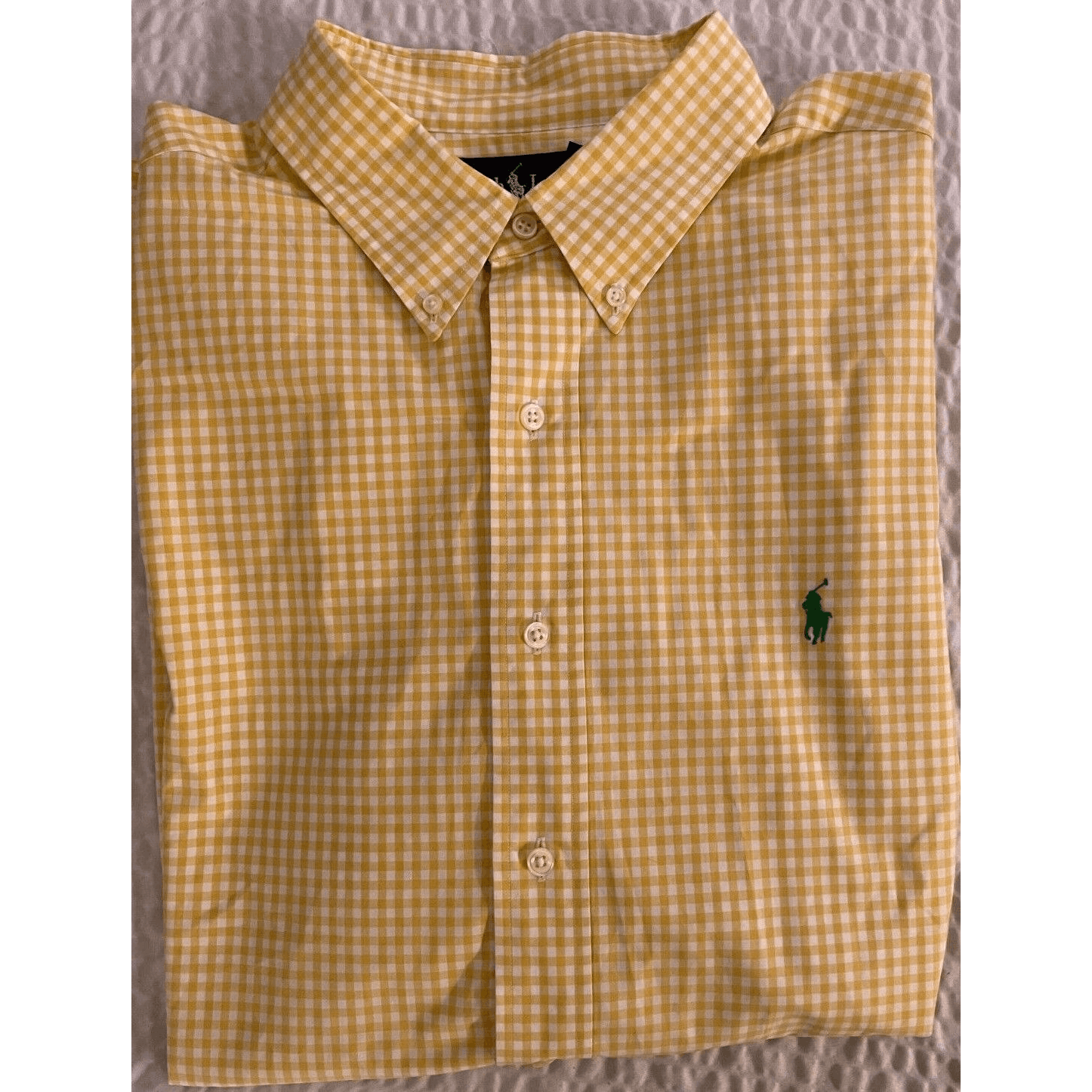 Ralph Lauren Short Sleeve Button Down Gingham Sport Shirt Size US XXL / EU 58 / 5 - 1 Preview