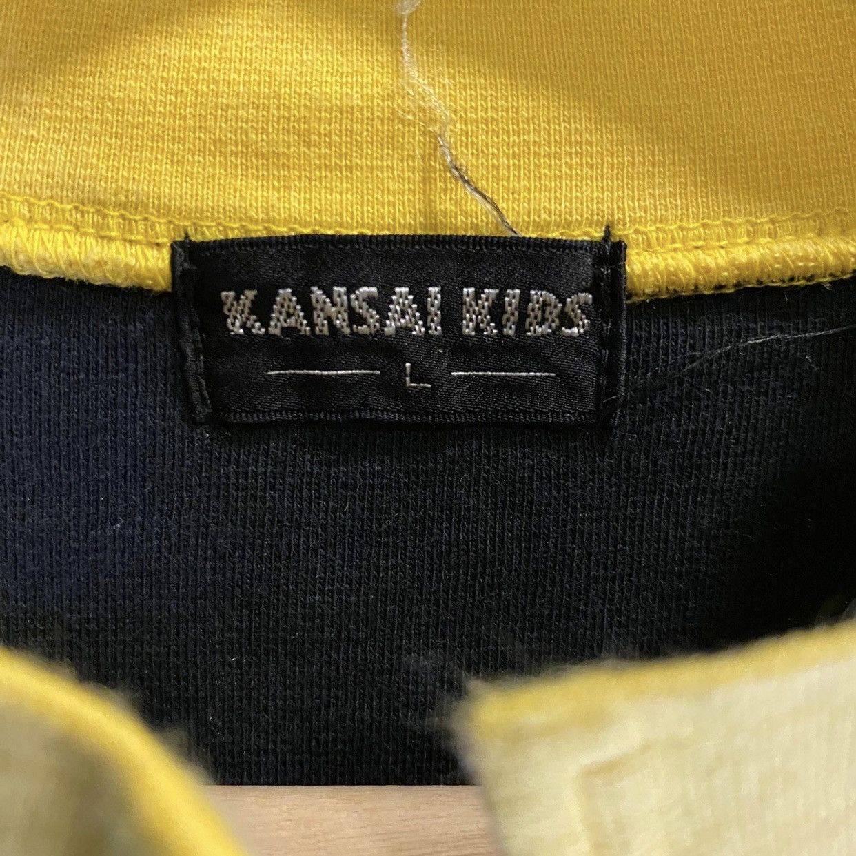 Kansai Yamamoto × Vintage VINTAGE RARE‼️Kansai Kids For Men Zipper Sweaters Size US L / EU 52-54 / 3 - 4 Thumbnail