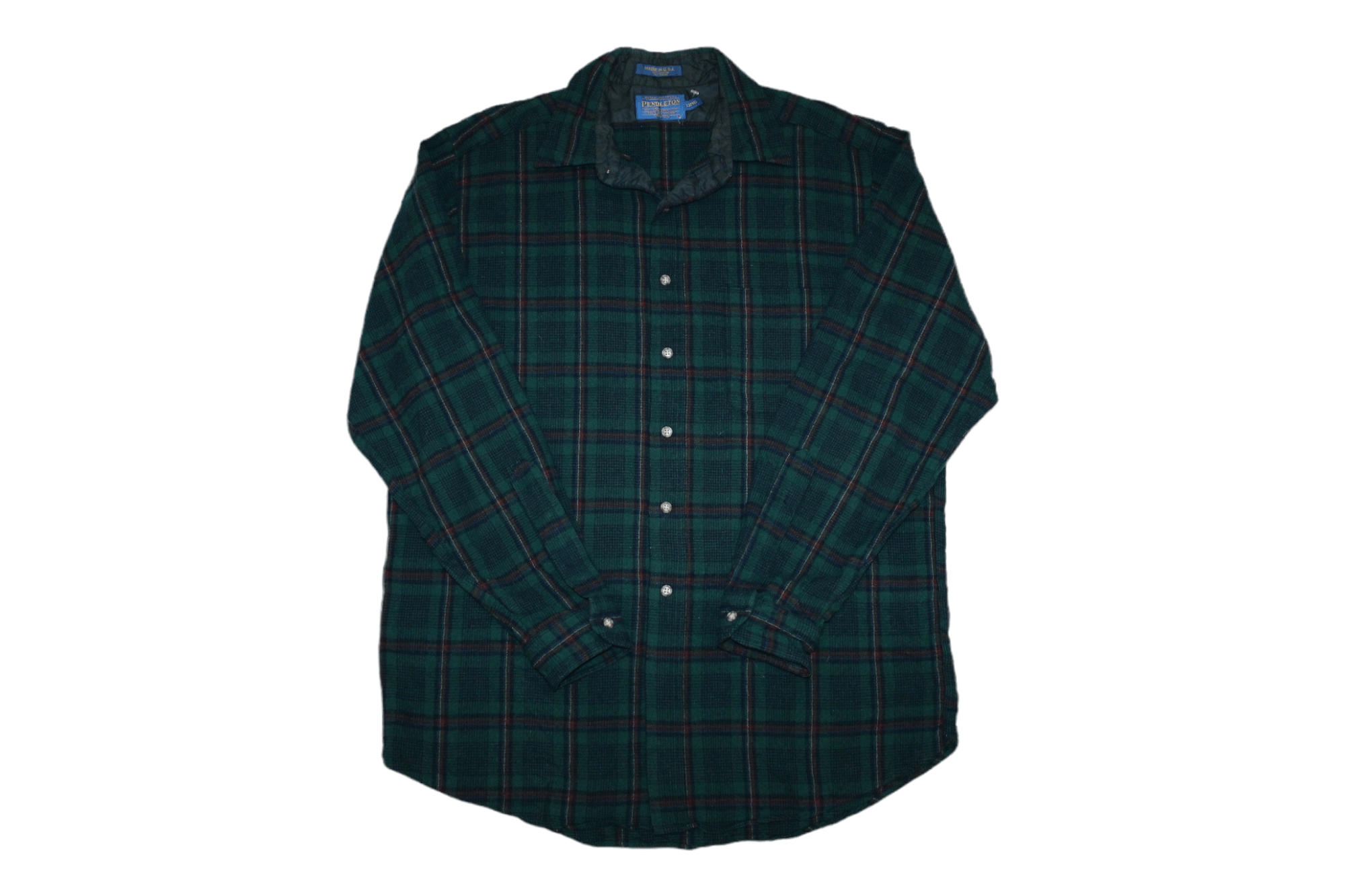 Pendleton Vtg Pendleton Pure Virgin Wool Plaid check flannel Shirt Size US L / EU 52-54 / 3 - 1 Thumbnail