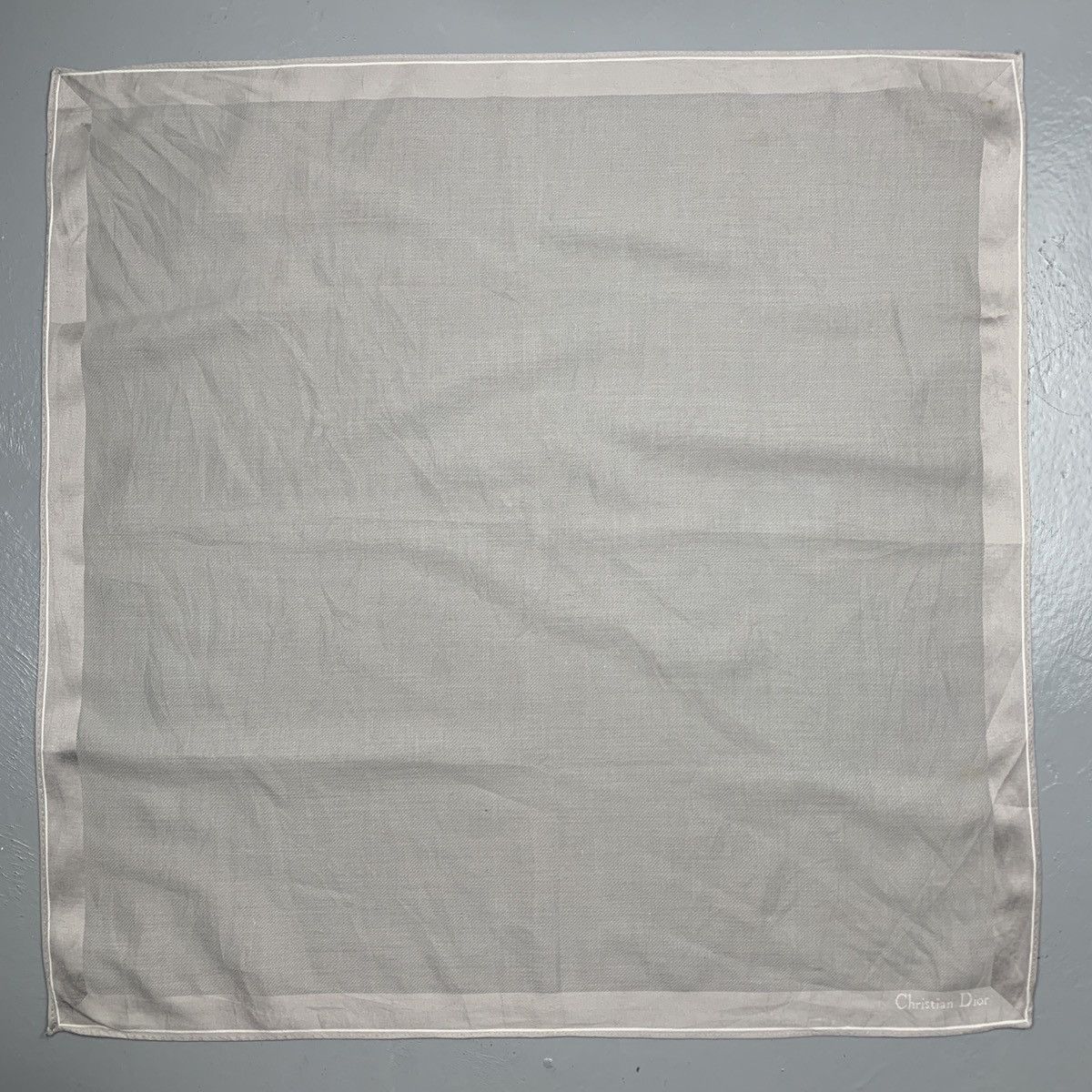 Christian Dior Monsieur Christian Dior Vintage Handkerchief / Bandana Size ONE SIZE - 2 Thumbnail