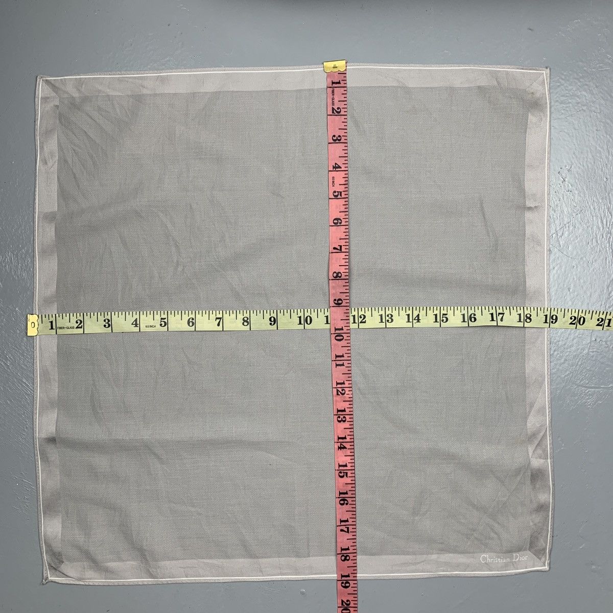 Christian Dior Monsieur Christian Dior Vintage Handkerchief / Bandana Size ONE SIZE - 6 Thumbnail