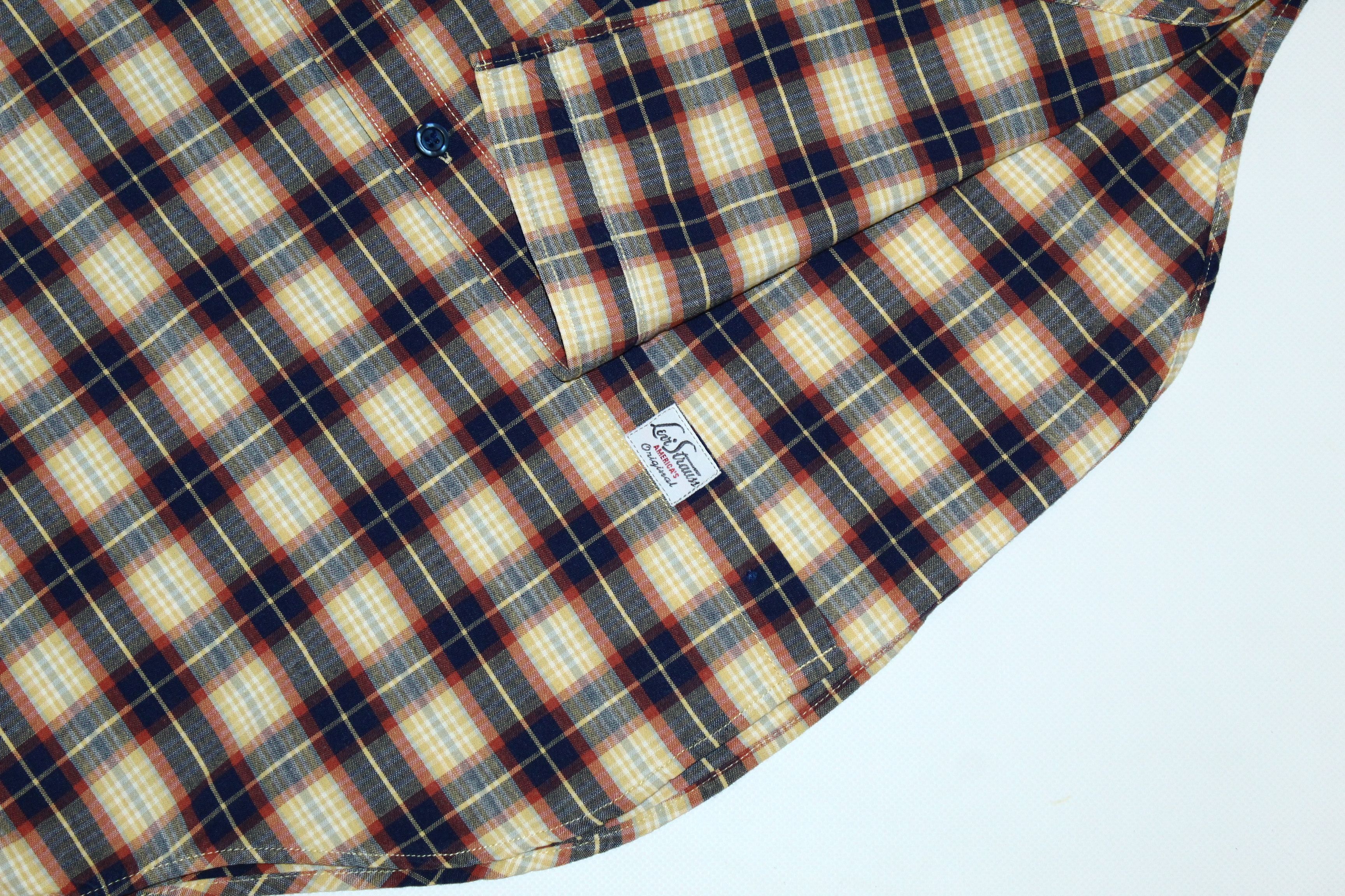 Levi's Vintage Clothing Vtg 90s Levi's Button Down Checkered Cotton Casual Shirt Size US L / EU 52-54 / 3 - 9 Thumbnail