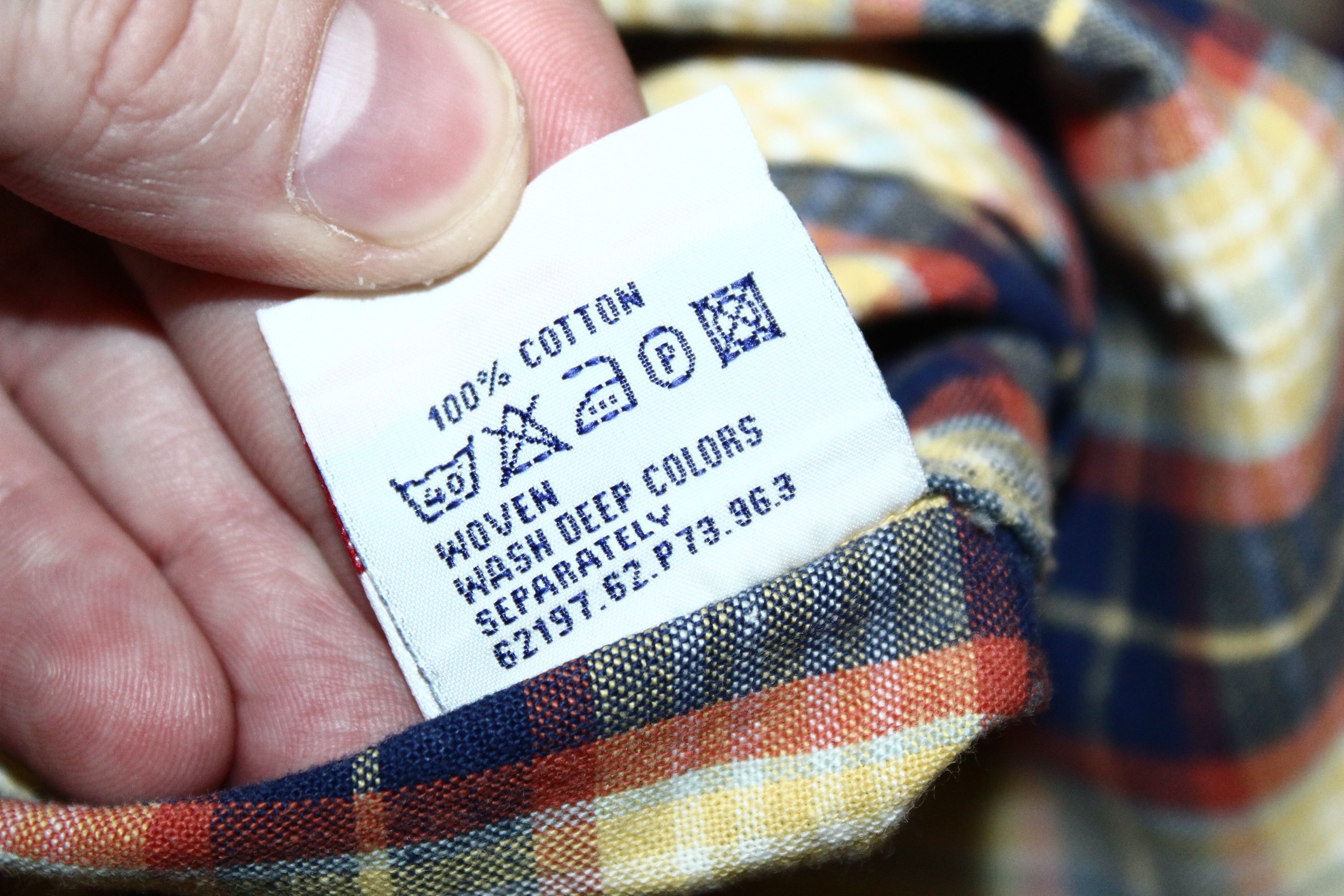 Levi's Vintage Clothing Vtg 90s Levi's Button Down Checkered Cotton Casual Shirt Size US L / EU 52-54 / 3 - 8 Thumbnail
