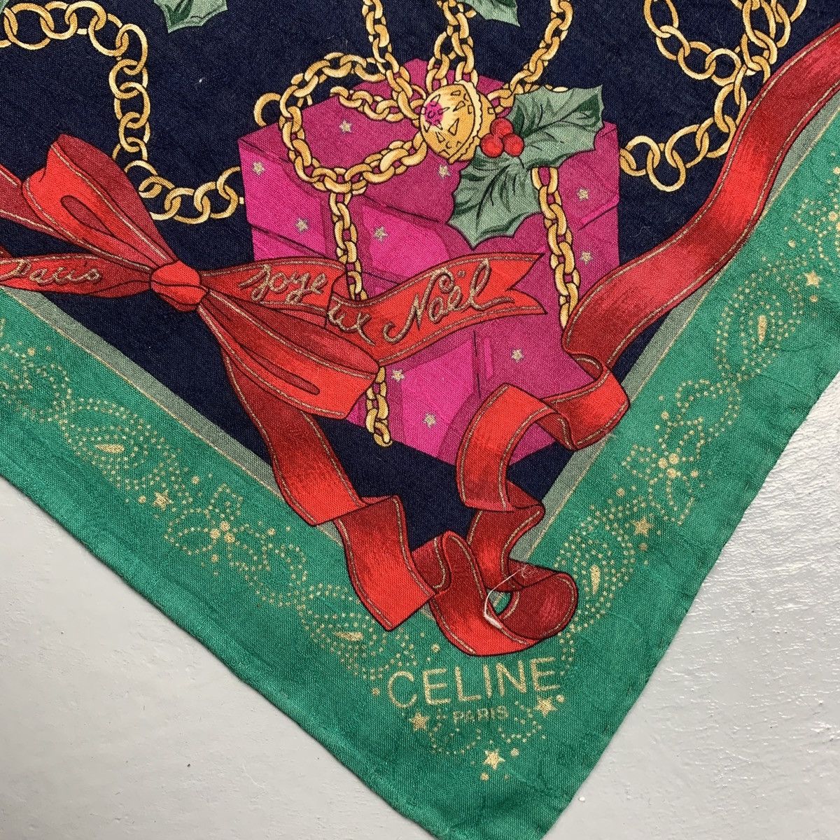 Celine Celine Vintage Handkerchief / Bandana Size ONE SIZE - 4 Thumbnail