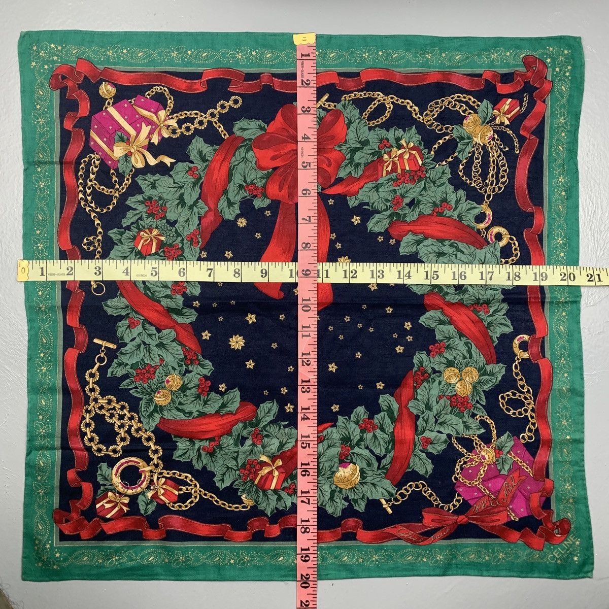 Celine Celine Vintage Handkerchief / Bandana Size ONE SIZE - 8 Thumbnail