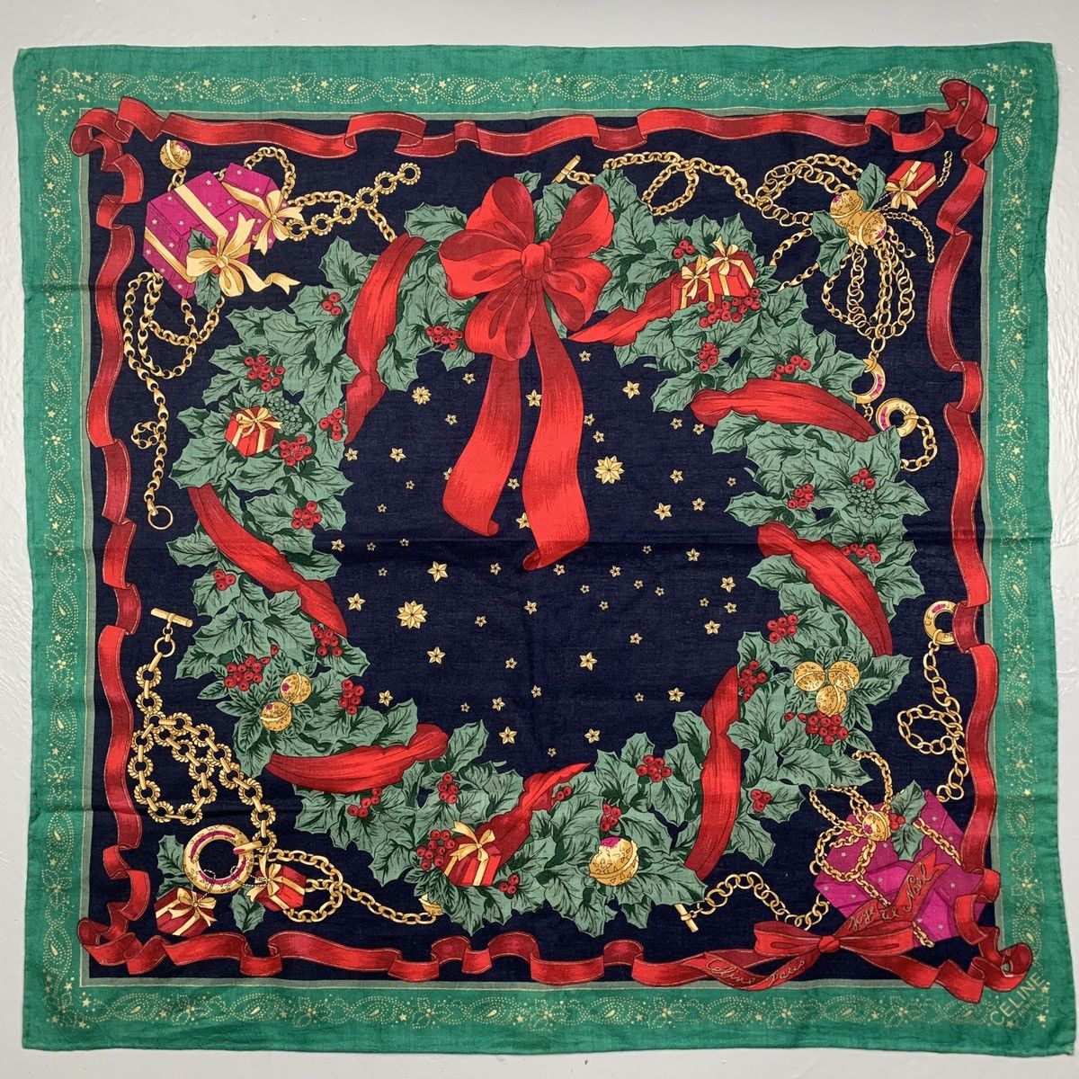 Celine Celine Vintage Handkerchief / Bandana Size ONE SIZE - 2 Thumbnail