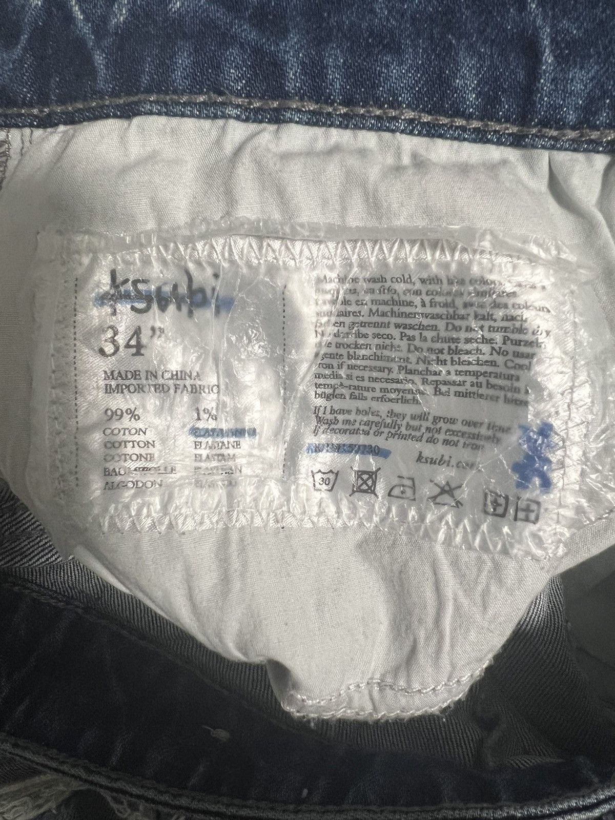 Ksubi Ksubi Jeans Size US 34 / EU 50 - 1 Thumbnail