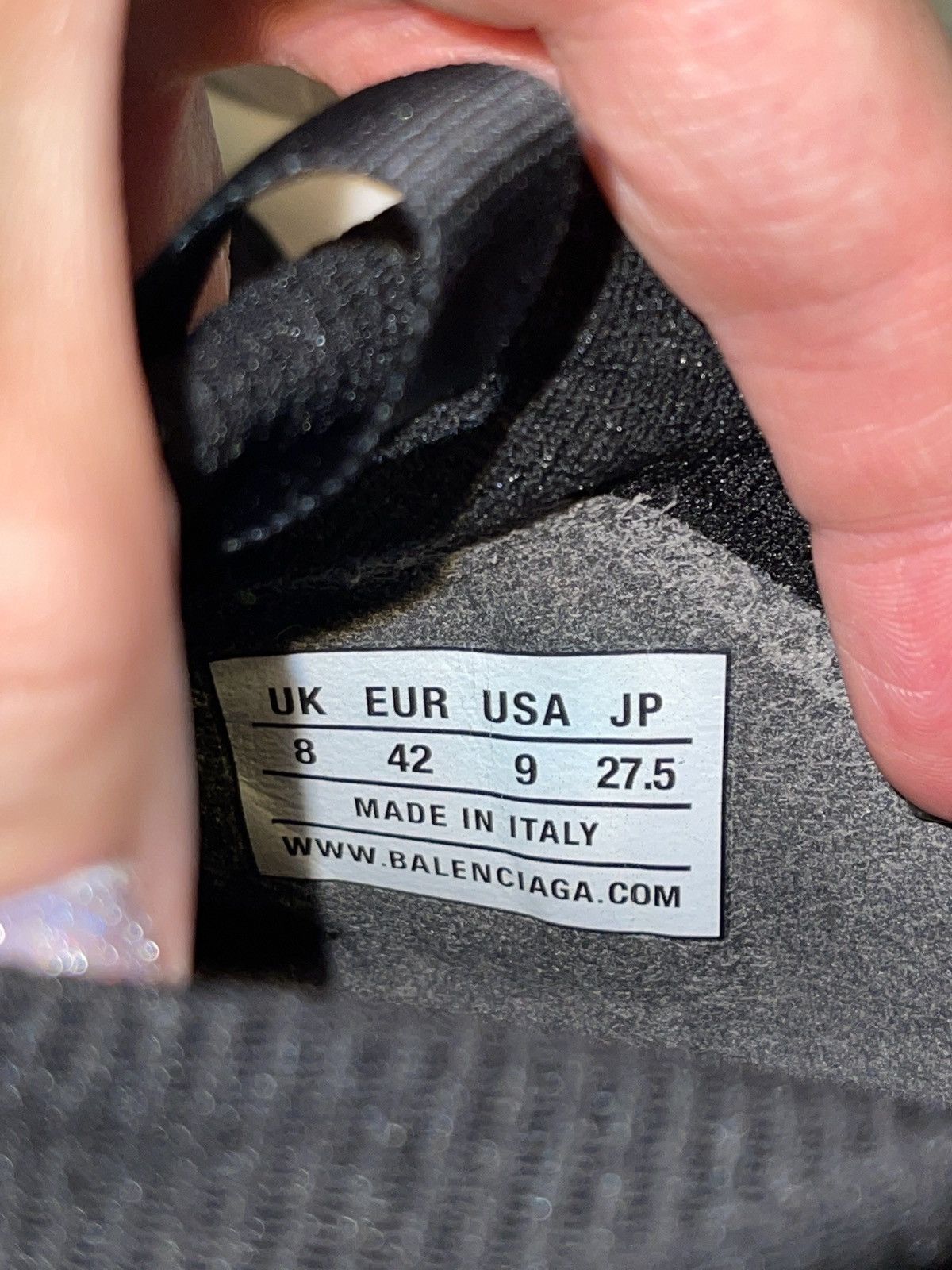 Balenciaga BALENCIAGA SPEED LACE-UP SNEAKERS Size US 9 / EU 42 - 5 Thumbnail