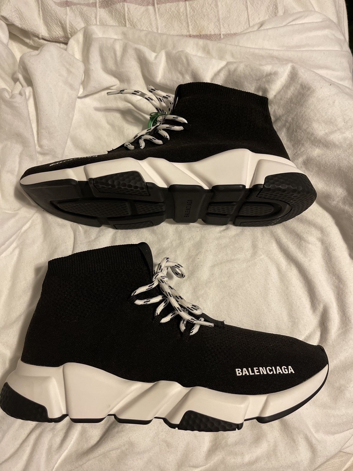 Balenciaga BALENCIAGA SPEED LACE-UP SNEAKERS Size US 9 / EU 42 - 2 Thumbnail