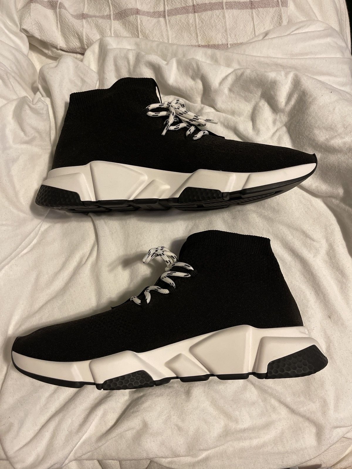 Balenciaga BALENCIAGA SPEED LACE-UP SNEAKERS Size US 9 / EU 42 - 1 Thumbnail