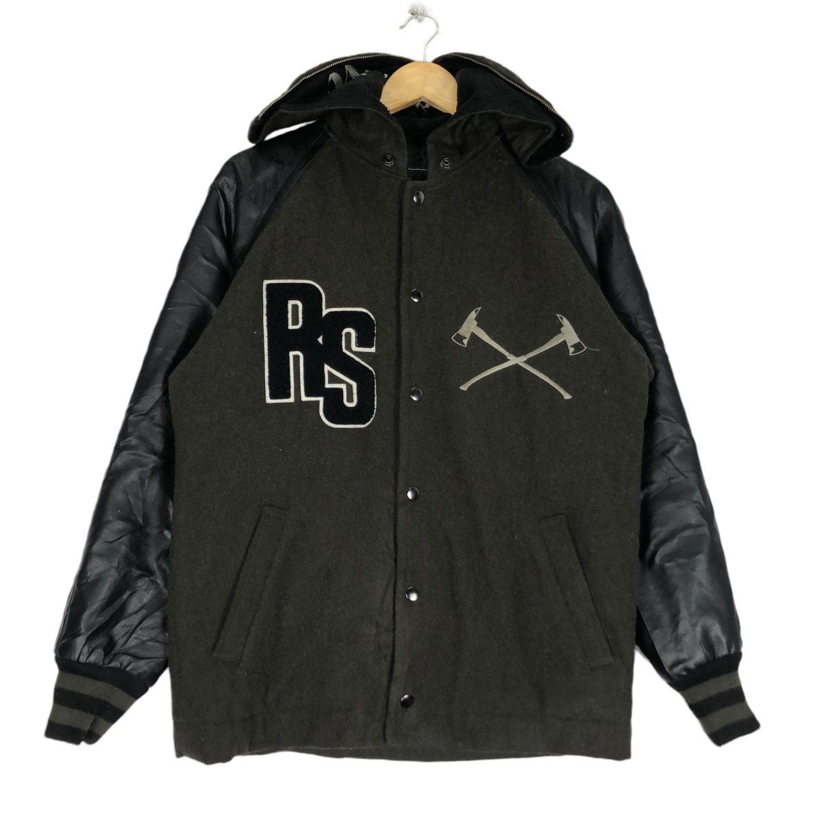 Rescue Squad Varsity Jacket Button Down