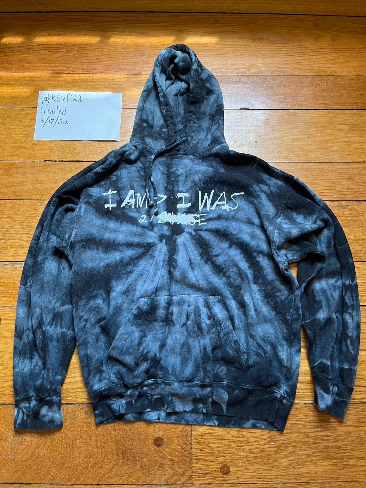 Streetwear 21 SAVAGE I AM> I WAS CONCERT MERCH Size US M / EU 48-50 / 2 - 1 Preview