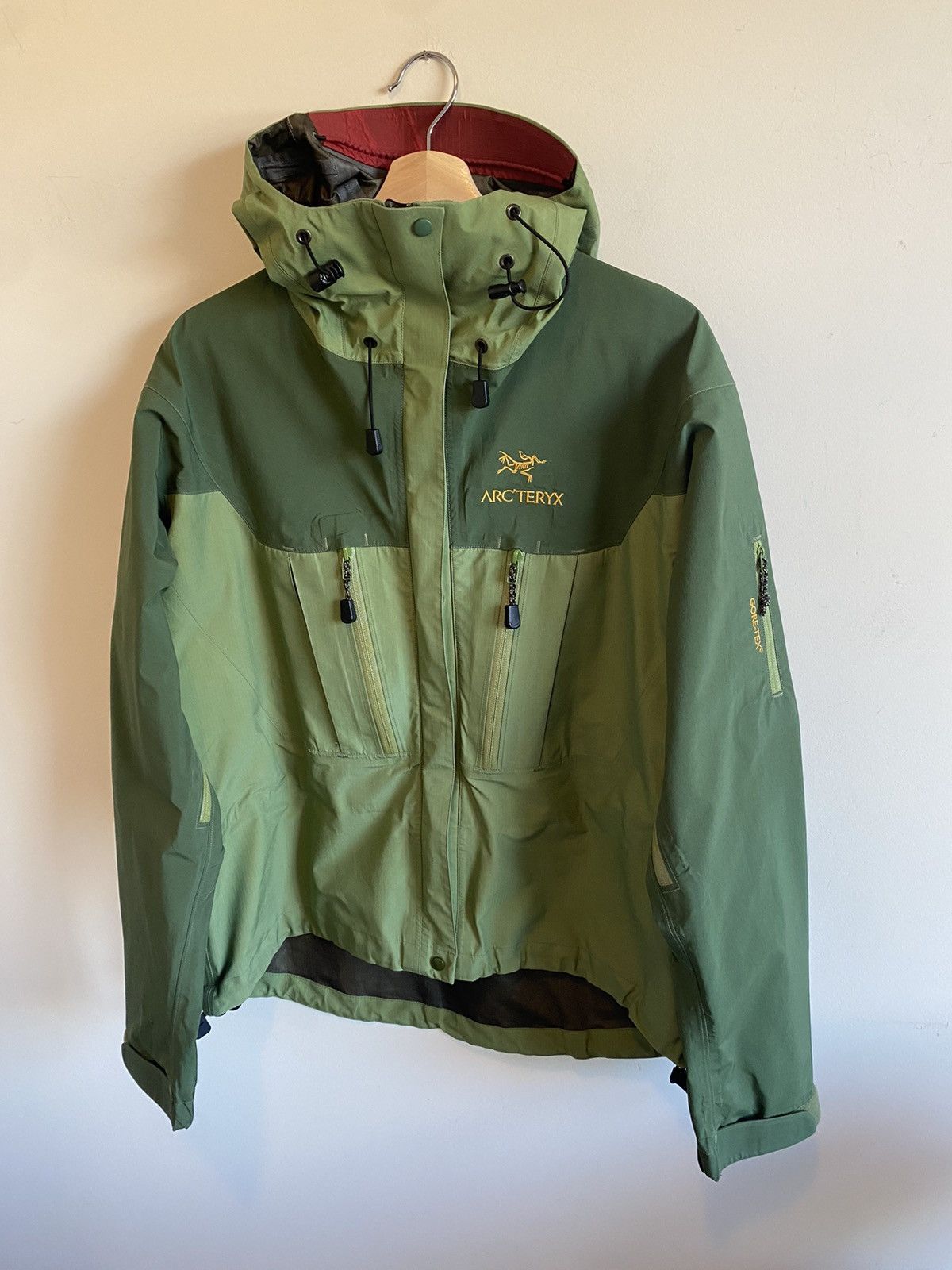 Arc'Teryx 1997 ‘Alpine’ 24K Gold Alpha SV Arc’teryx | Grailed