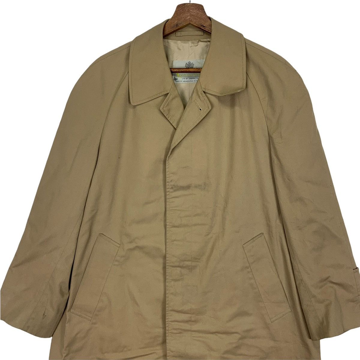 Aquascutum Aquascutum London Made In Canada Trench Coat Size US M / EU 48-50 / 2 - 2 Thumbnail