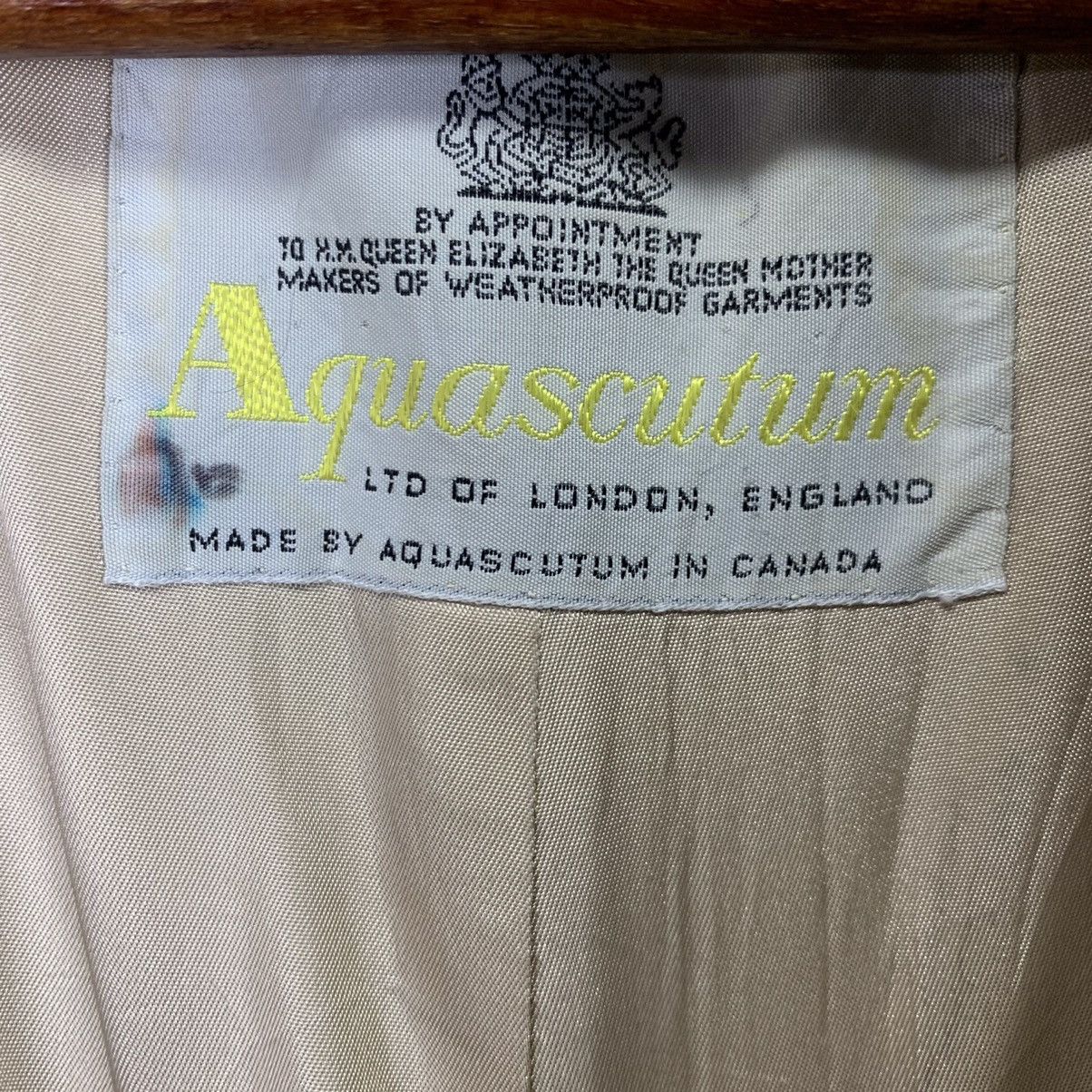 Aquascutum Aquascutum London Made In Canada Trench Coat Size US M / EU 48-50 / 2 - 7 Thumbnail